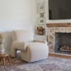 Rura Accent Chair Heathered Beige product image