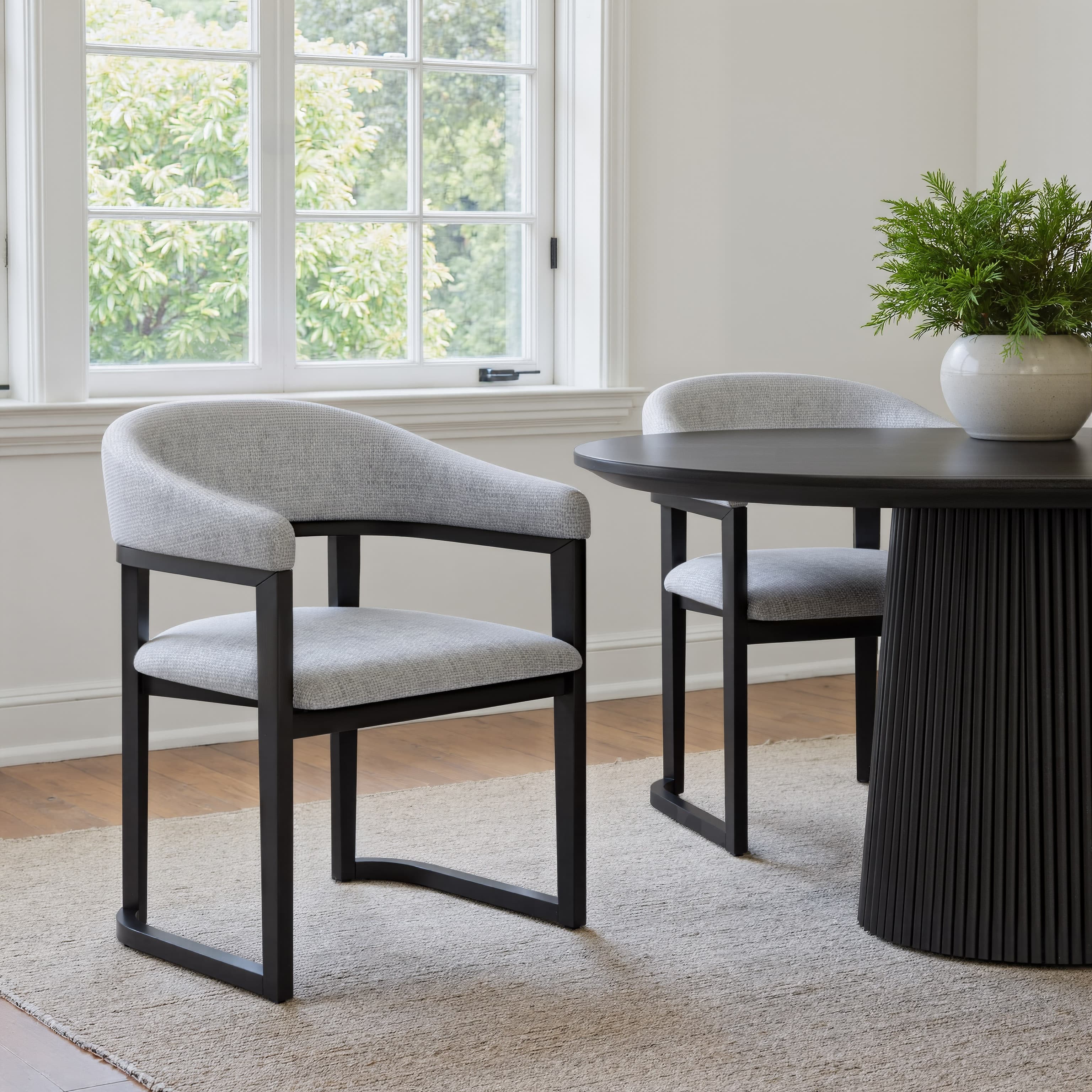 Anasa Dining Chair Gray product image