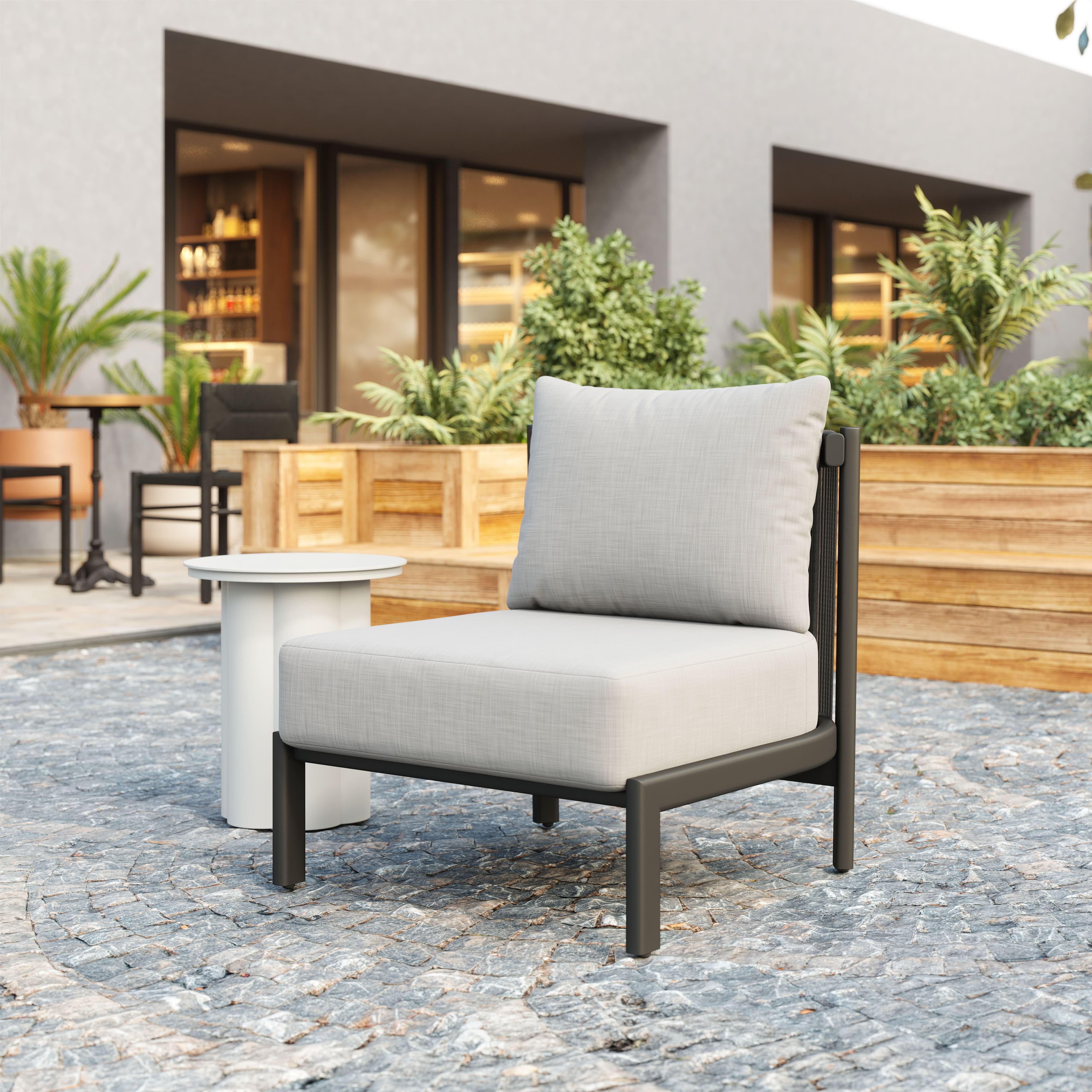 Horizon Accent Chair Gray product image