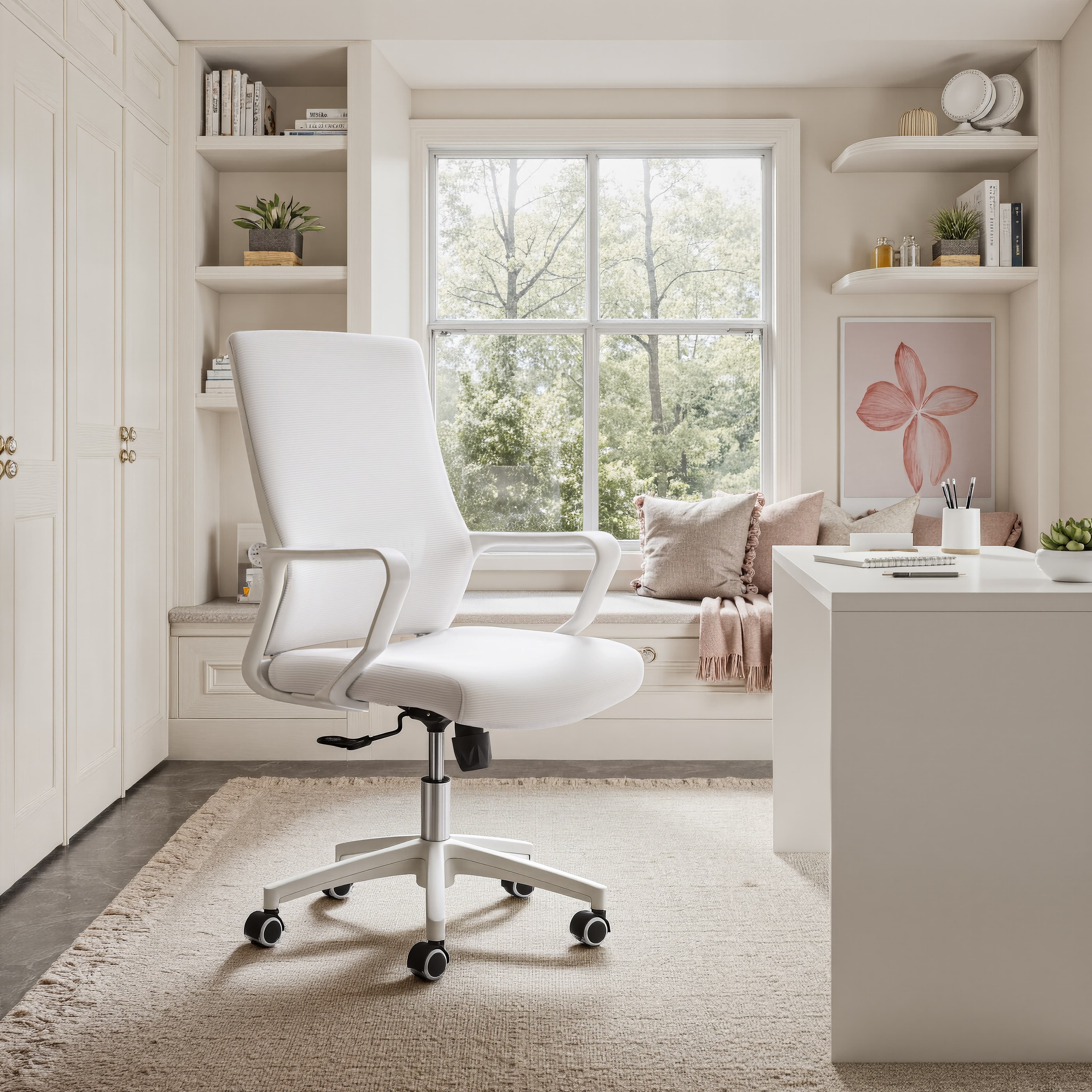 Jett Low Back Office Chair White product image