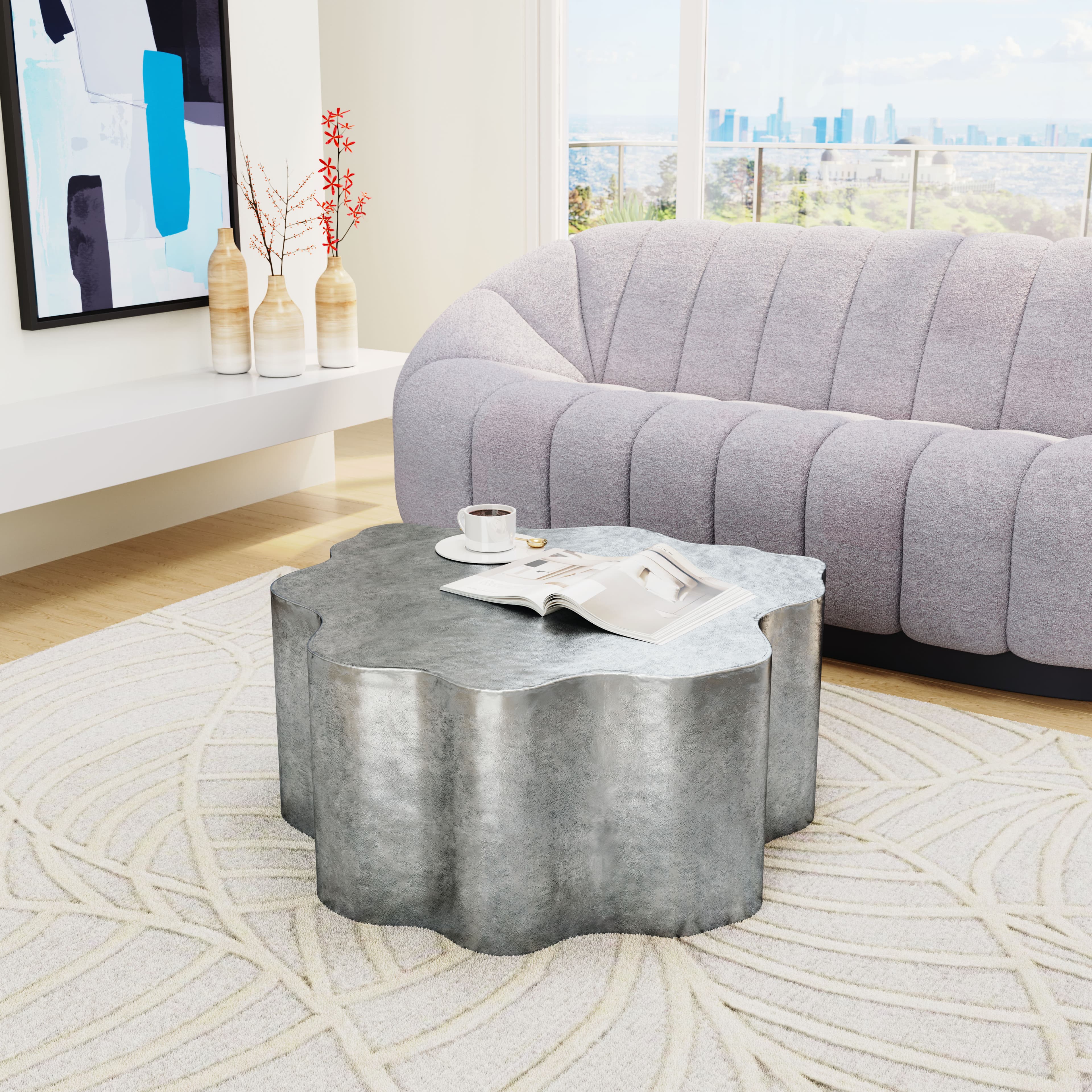 Kortha Coffee Table Antique Silver product image