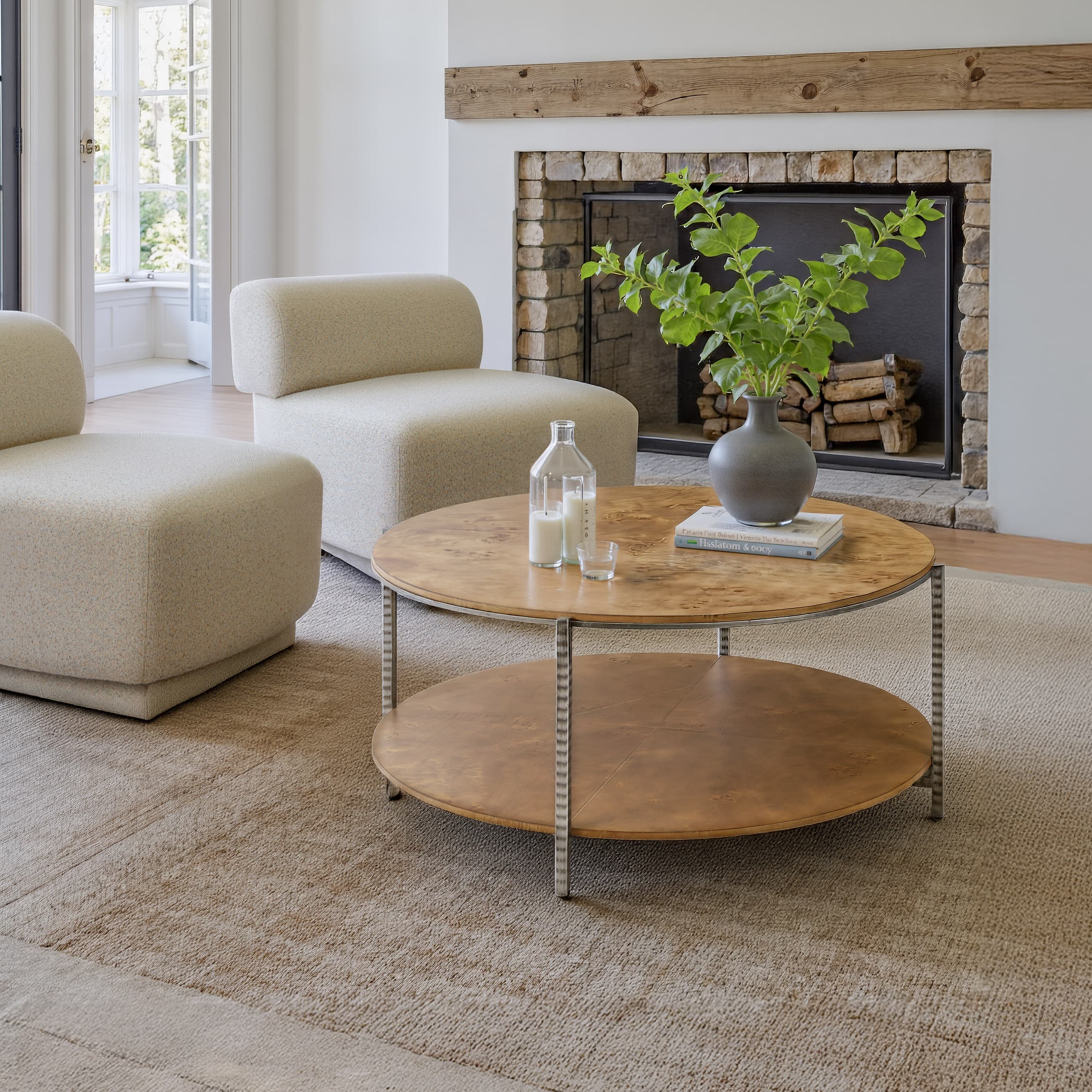 Adna Coffee Table Brown product image