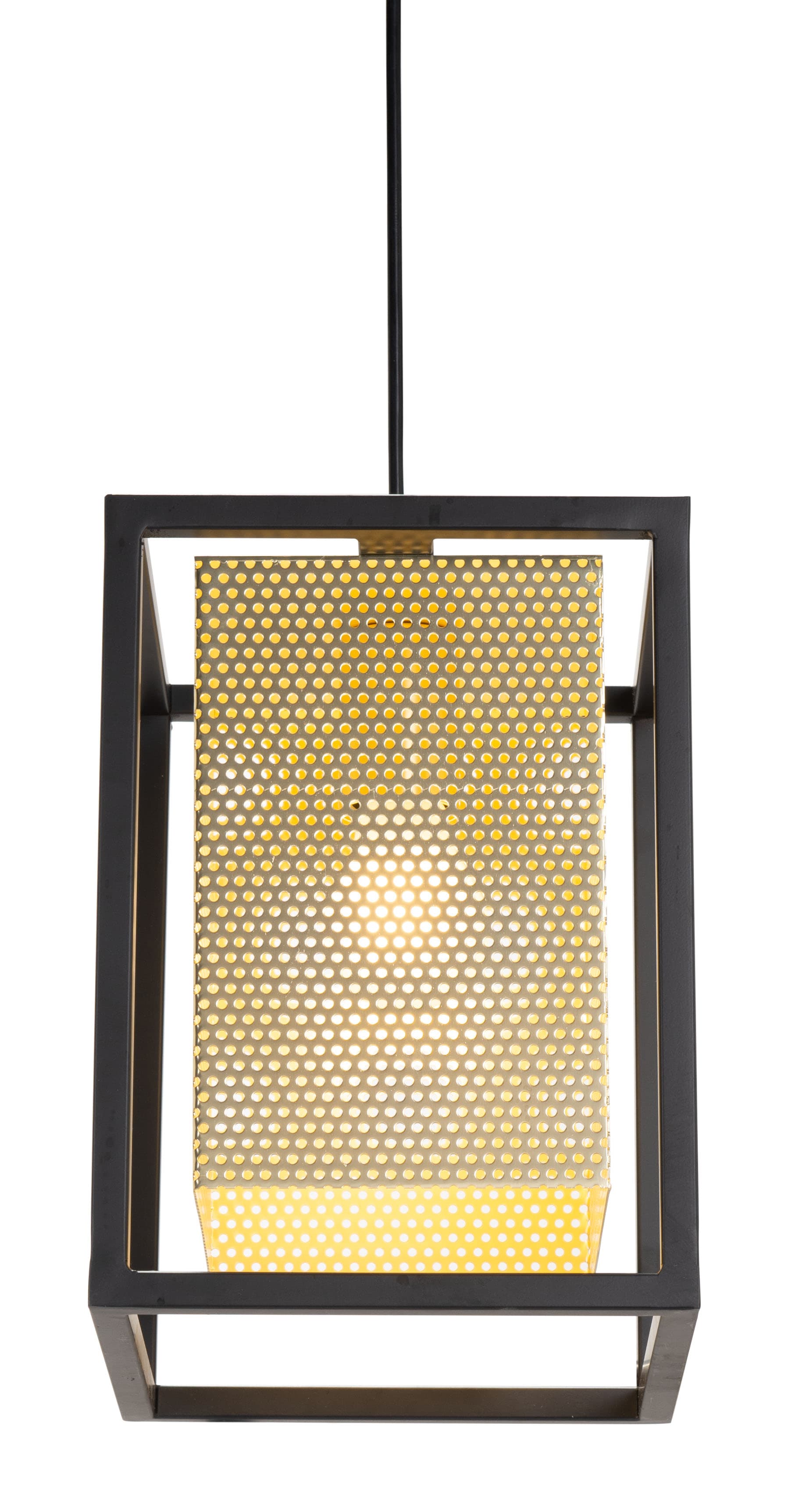 Yves Ceiling Lamp Gold & Black product image
