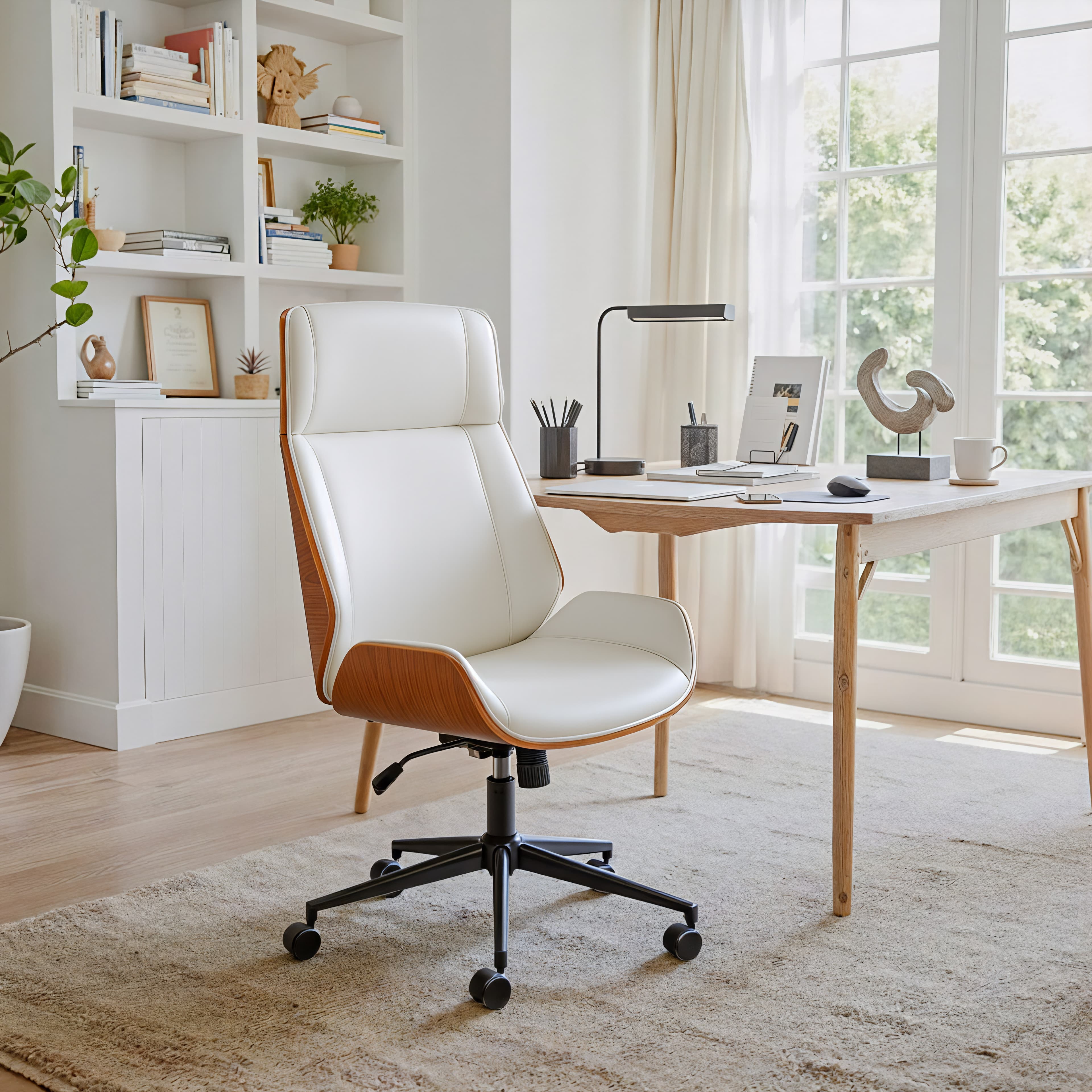 Flex High Back Office Chair White product image