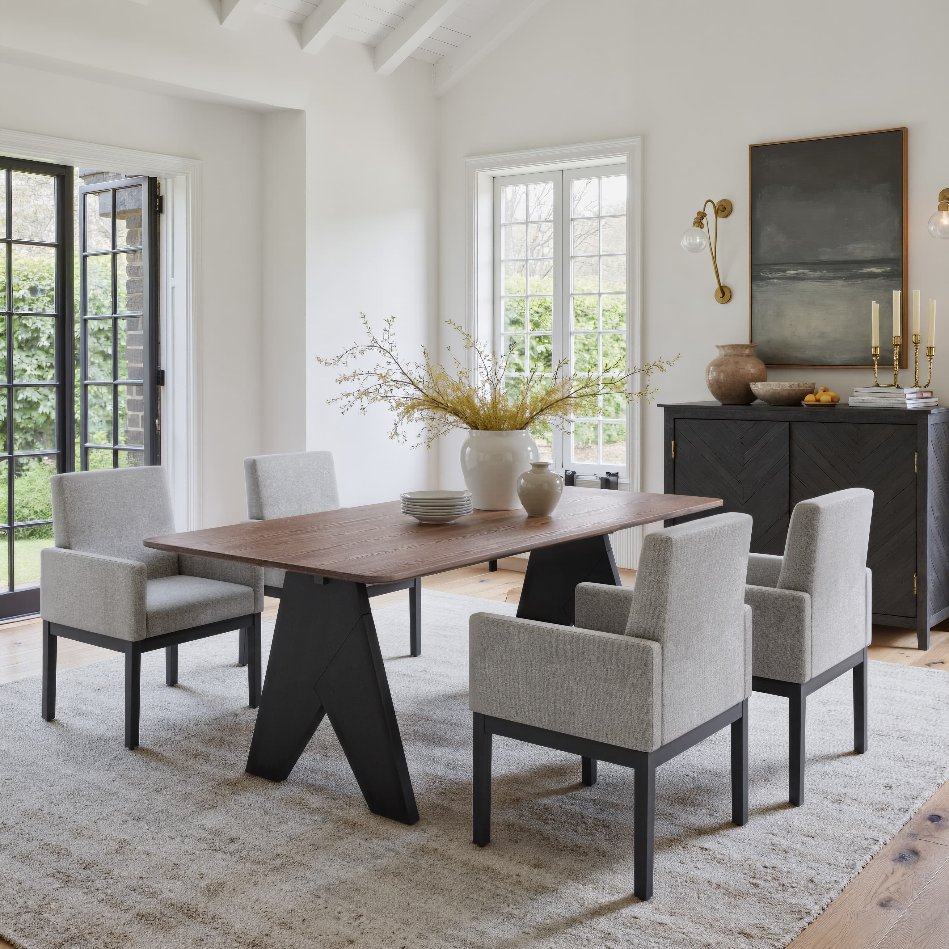 Lisse Rectangular Dining Table Espresso product image