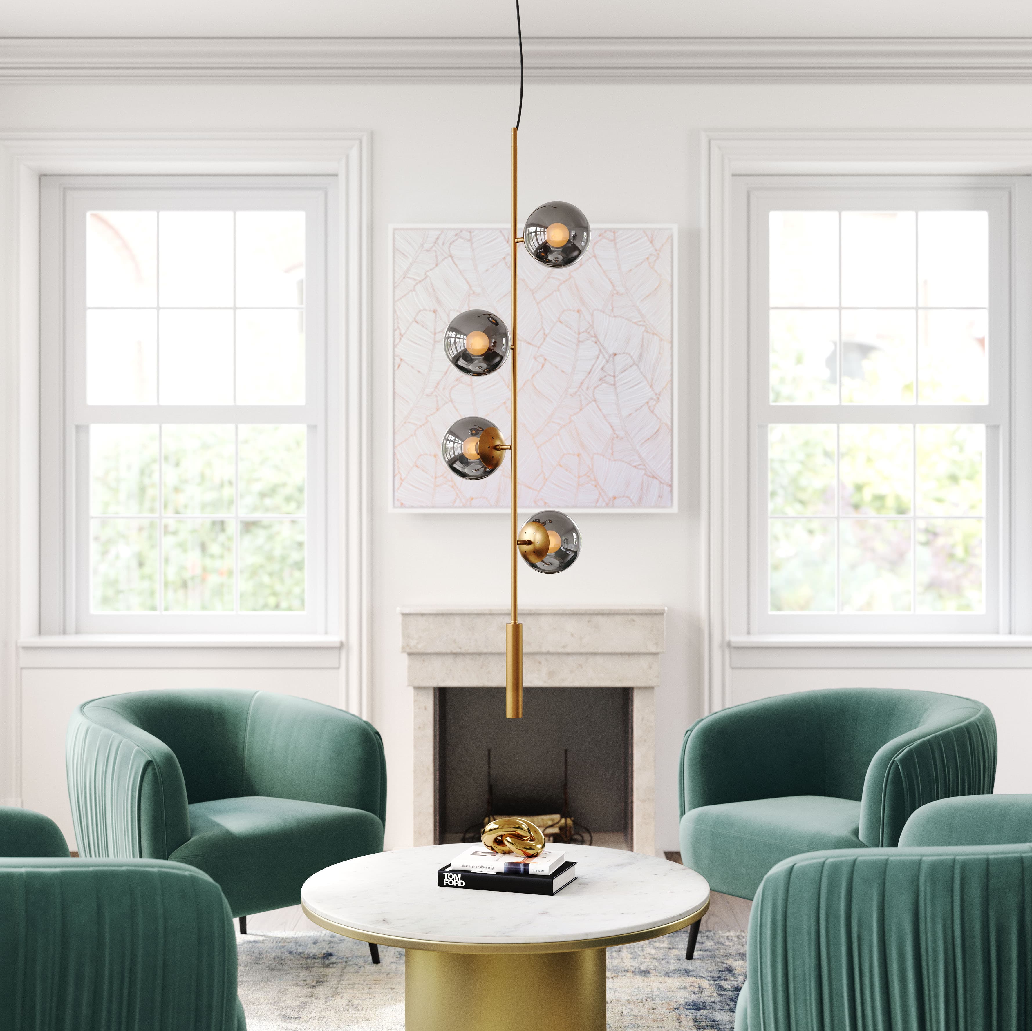 Zatara Ceiling Lamp Brass product image