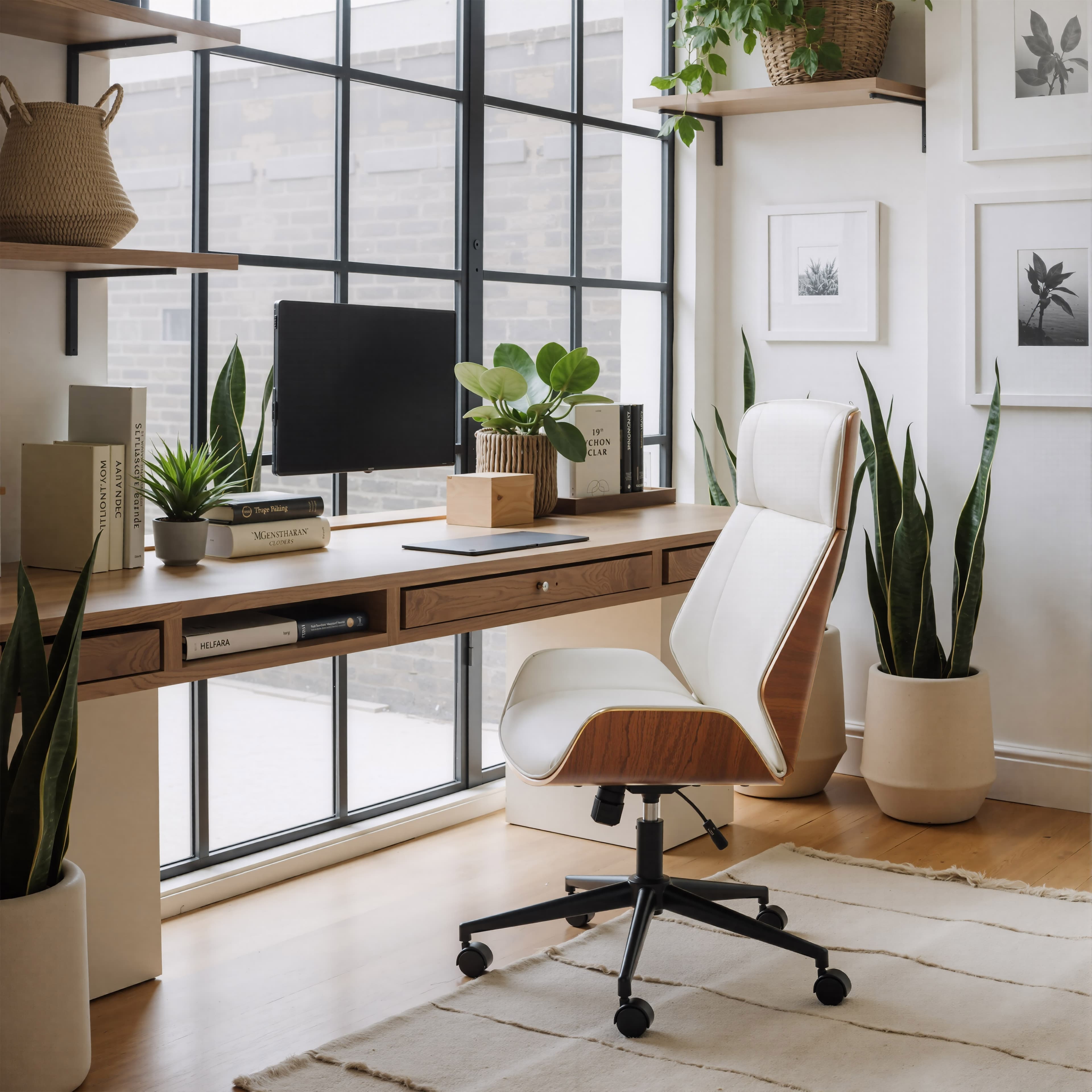 Flex High Back Office Chair White product image