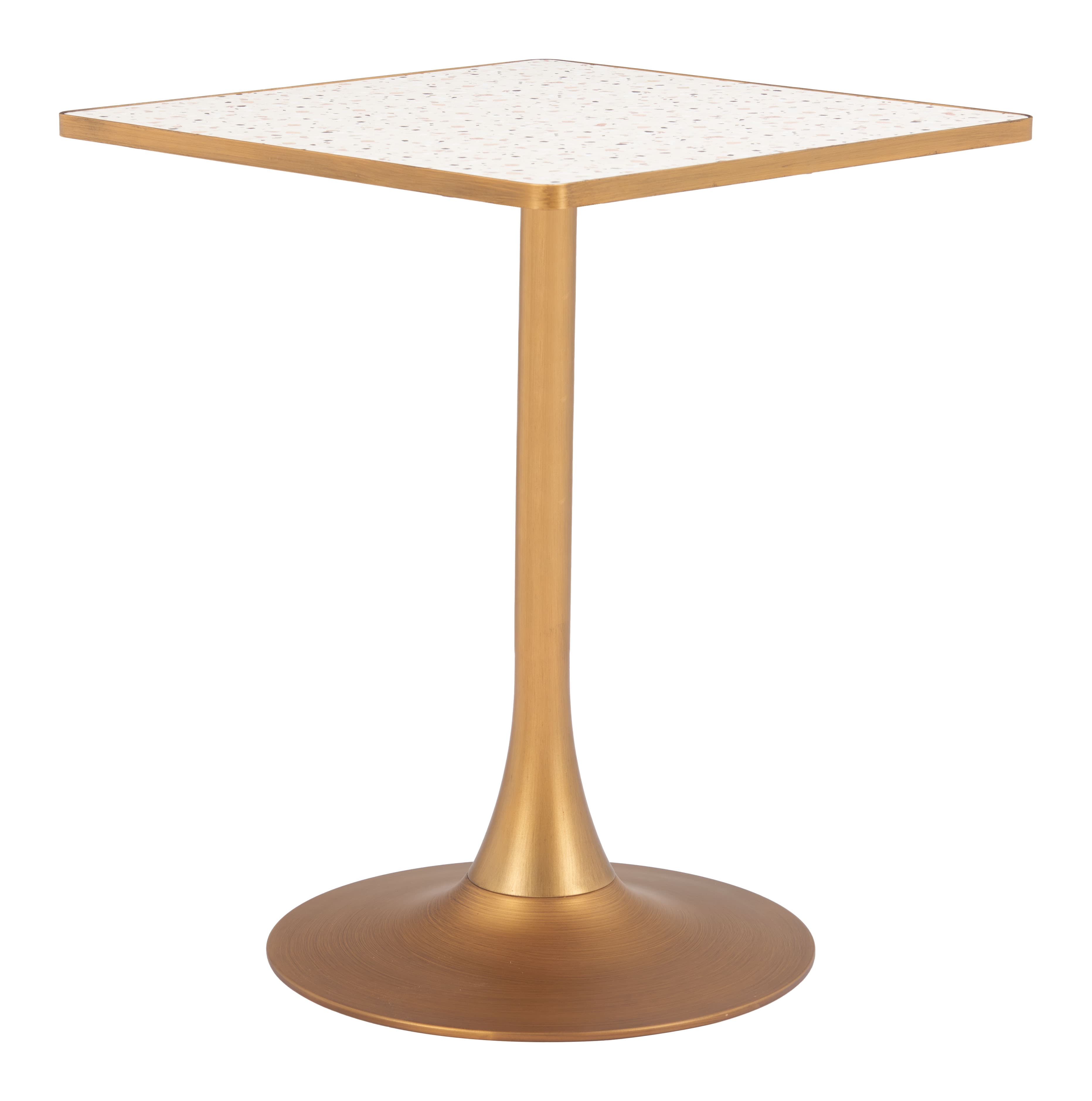 Spot Bistro Table Beige & Gold product image