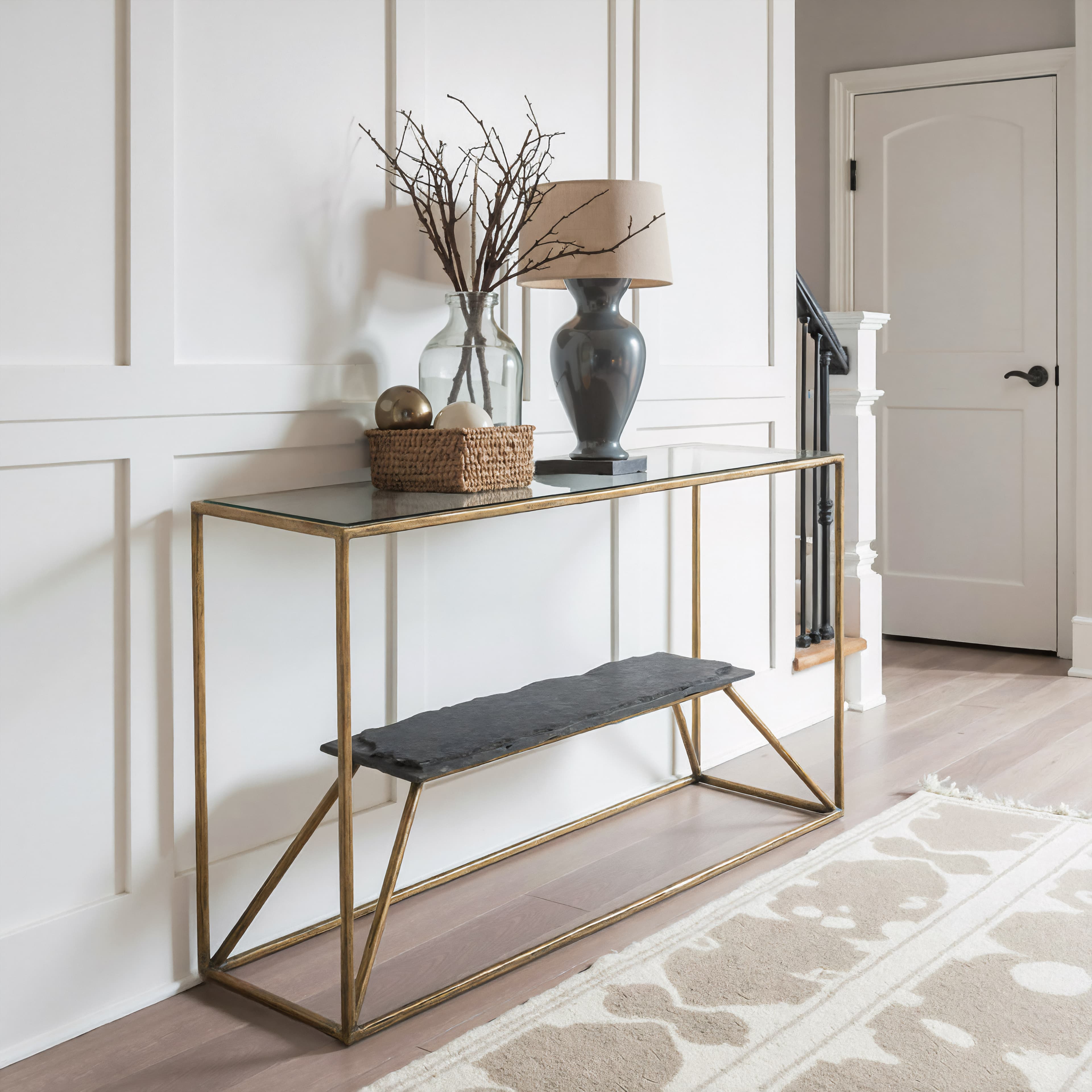 Ranol Console Table Brass product image