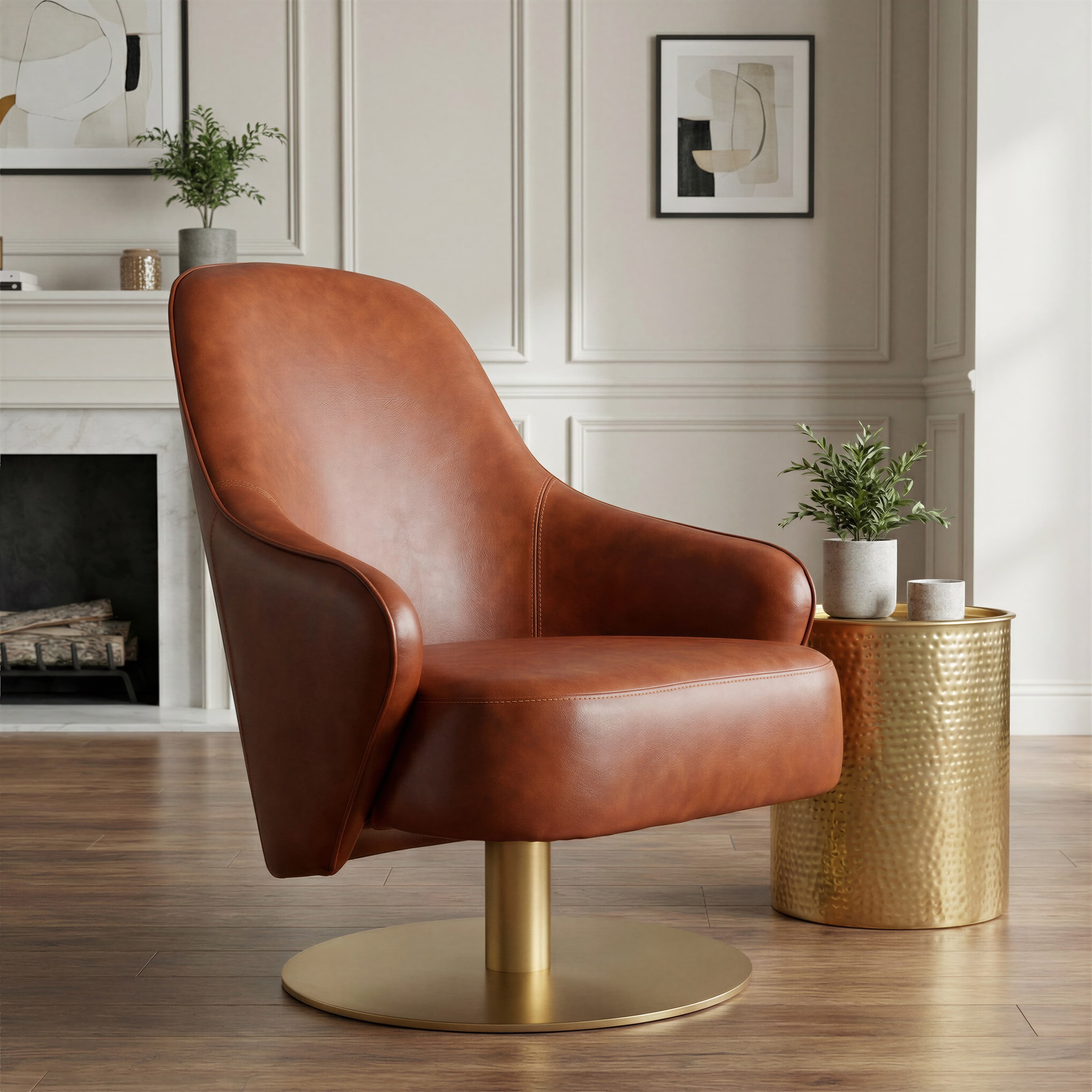 Withby Accent Chair Brown product image