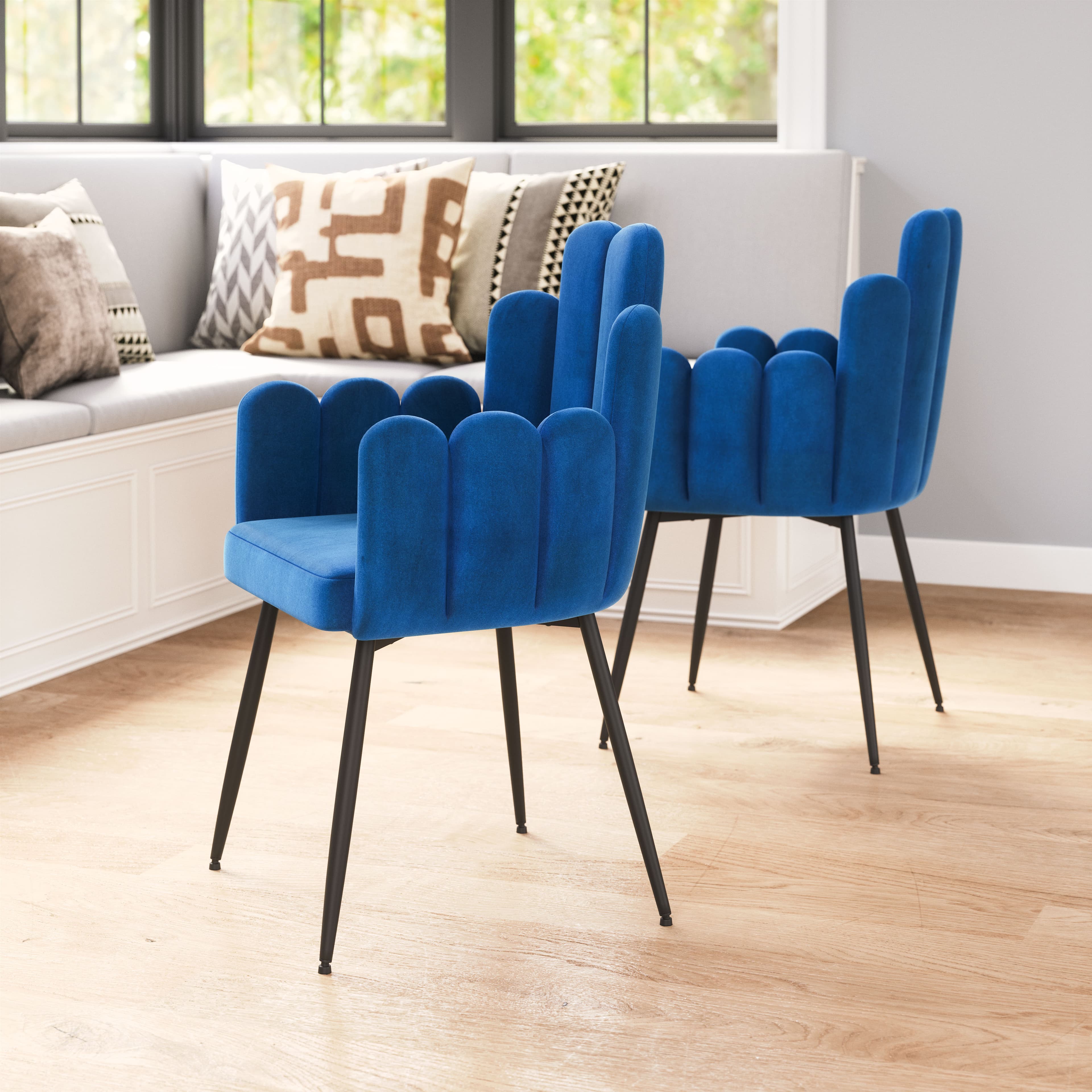 Noosa Dining Chair (Set of 2) Navy Blue product image