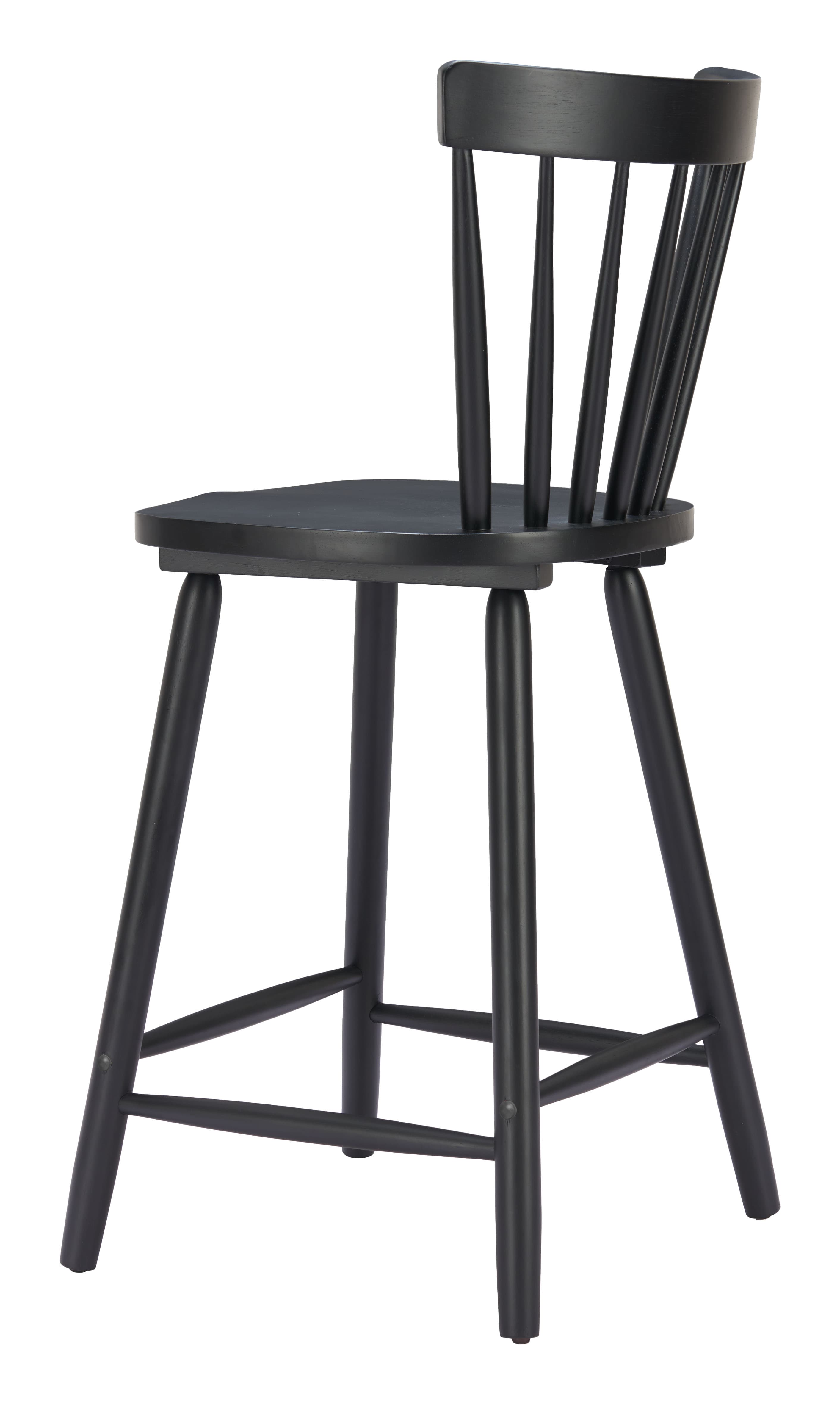 Tyce Counter Stool (Set of 2) Black product image