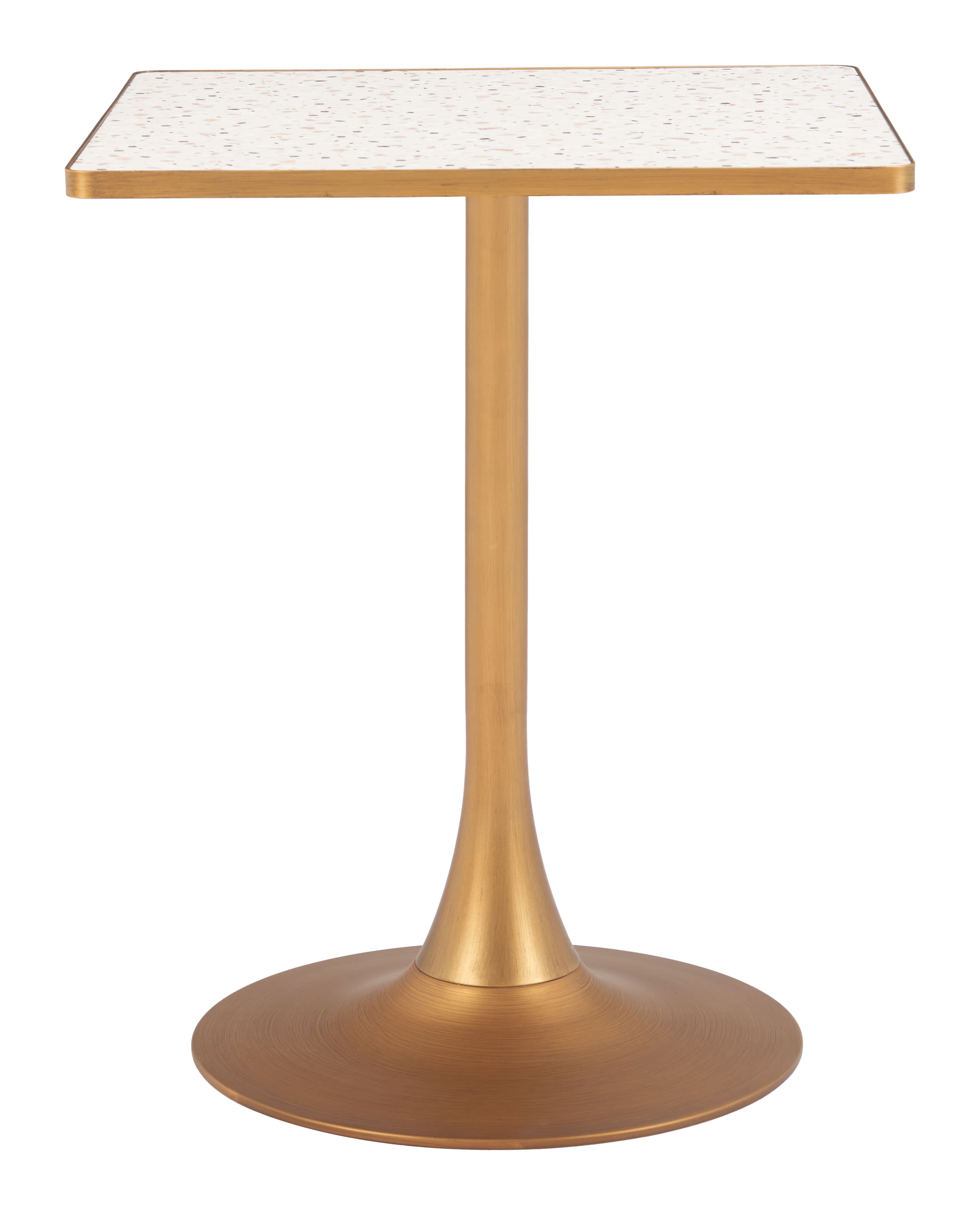 Spot Bistro Table Beige & Gold product image