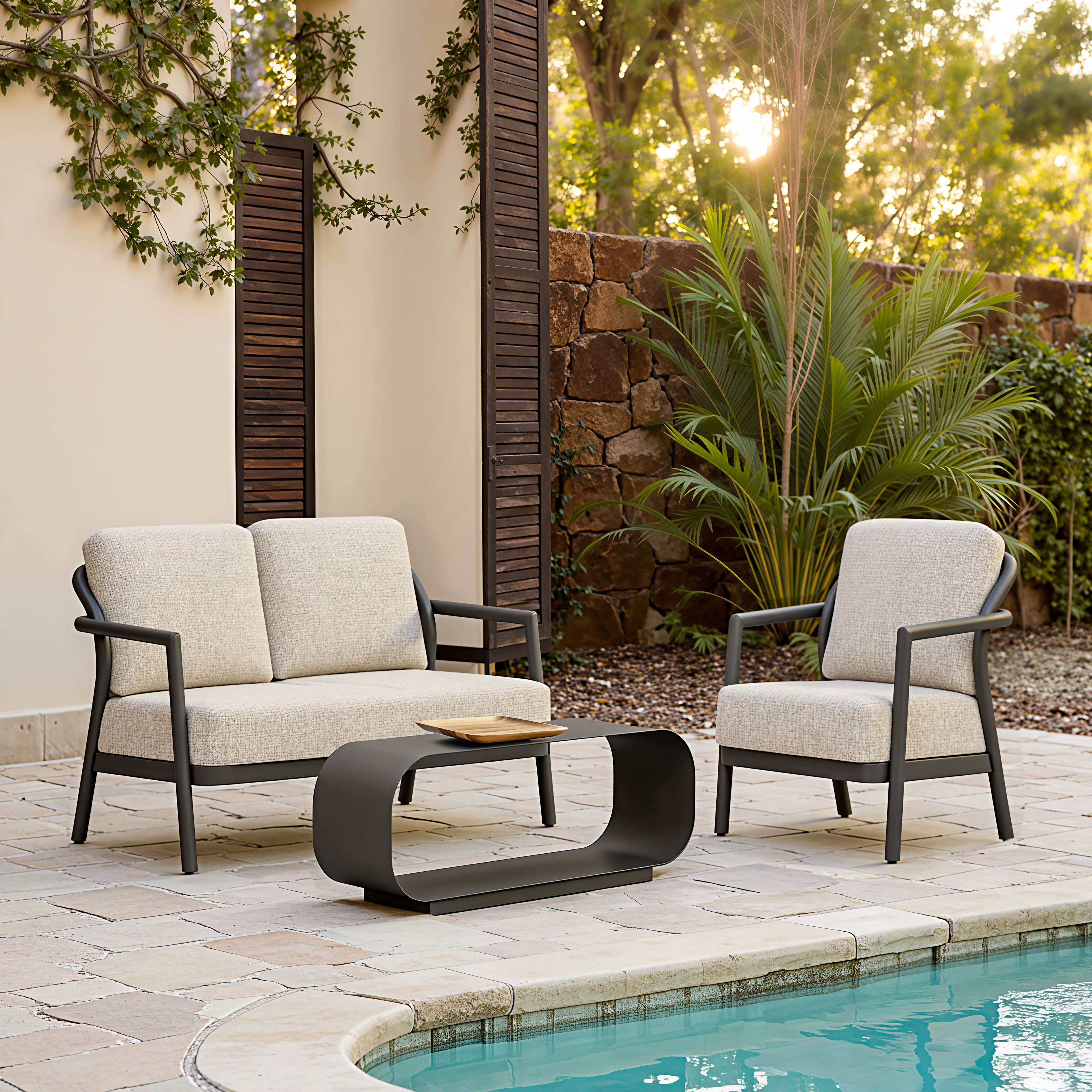 Rein Loveseat Beige product image