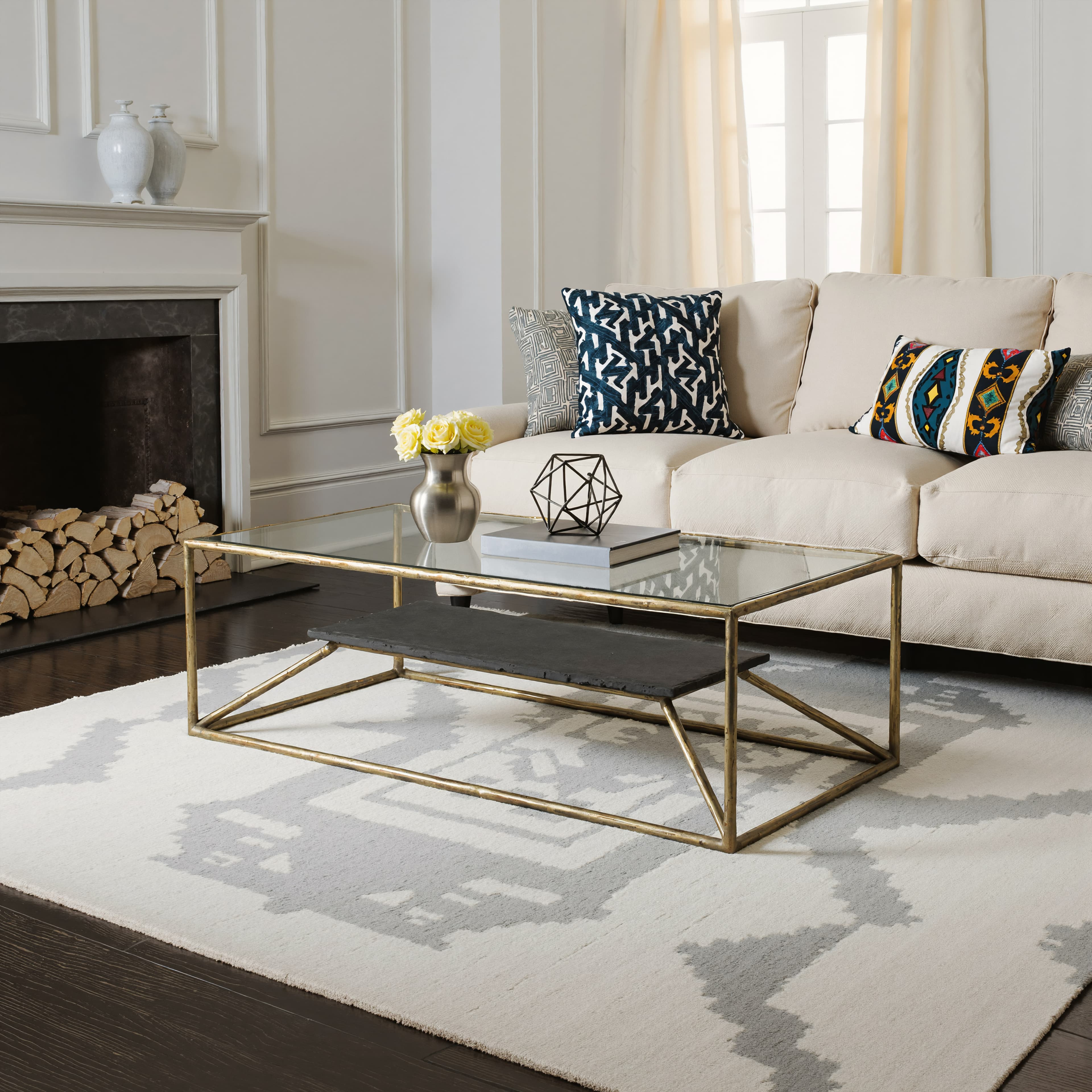 Ranol Coffee Table Brass product image