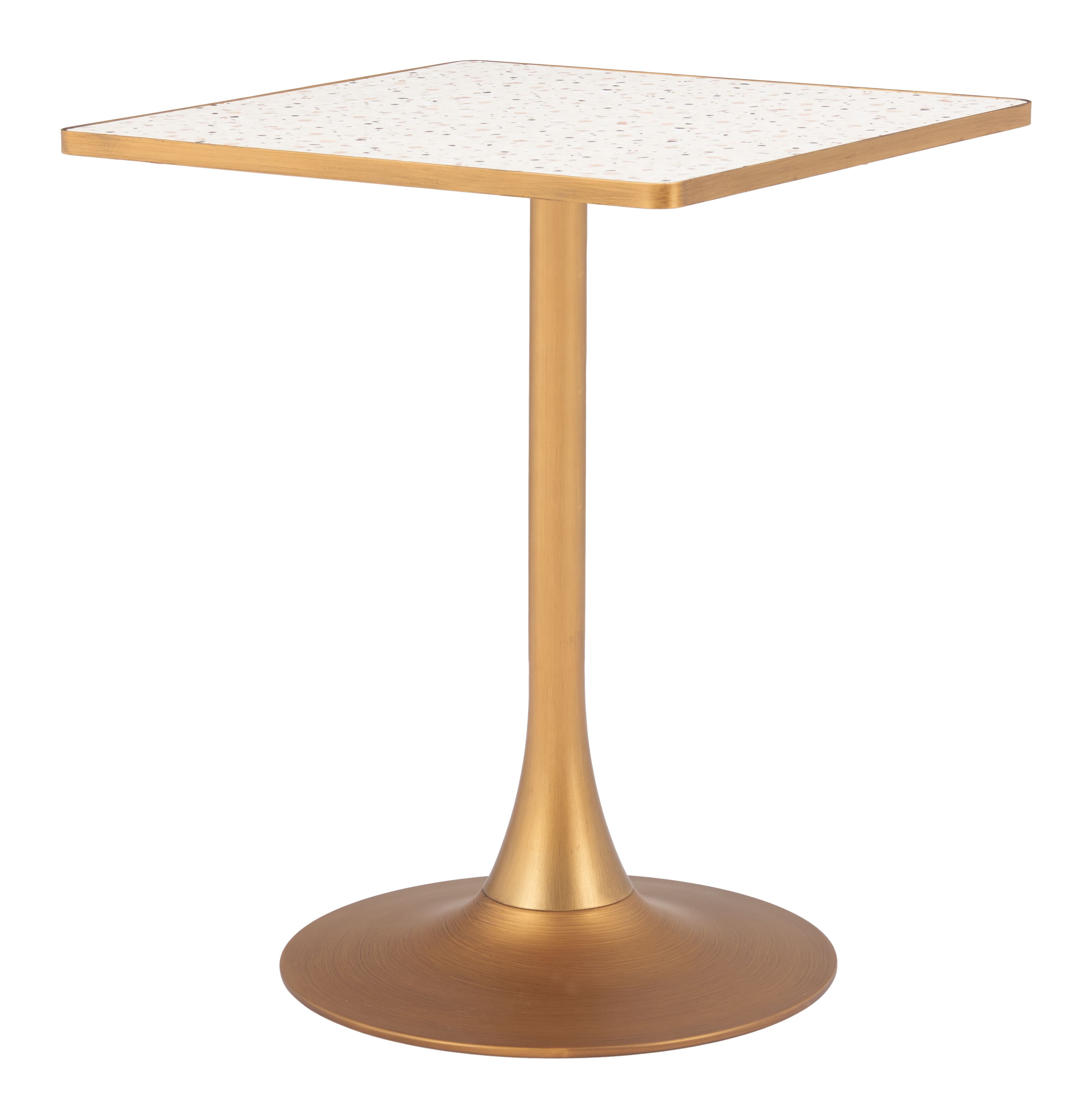 Spot Bistro Table Beige & Gold product image