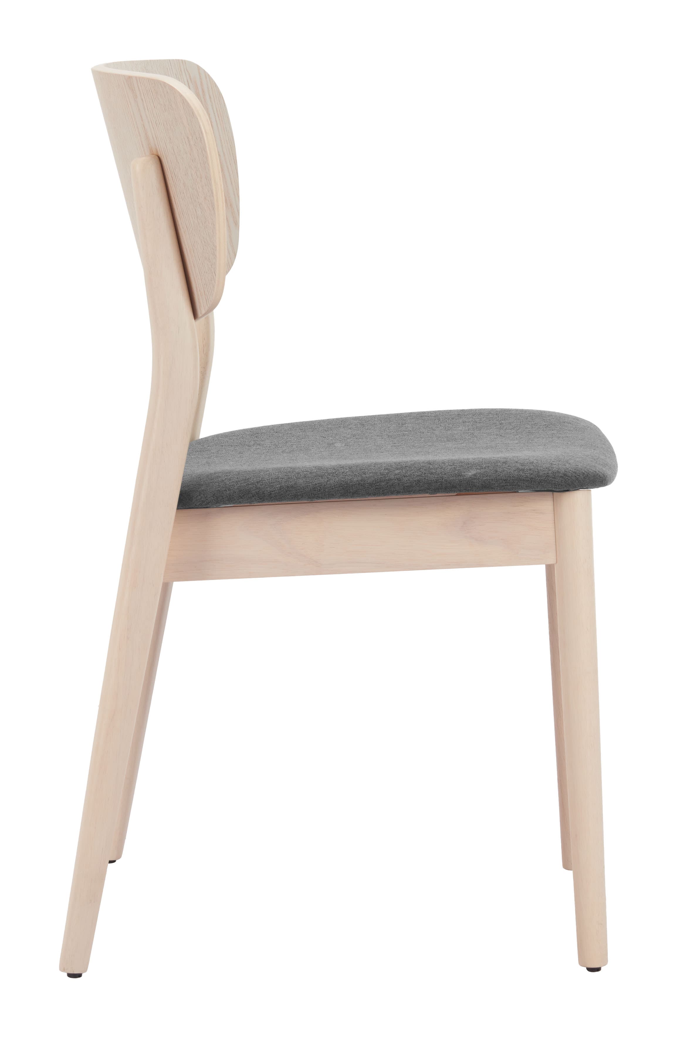 Kellua Dining Chair (Set of 2) Gray & Natural product image