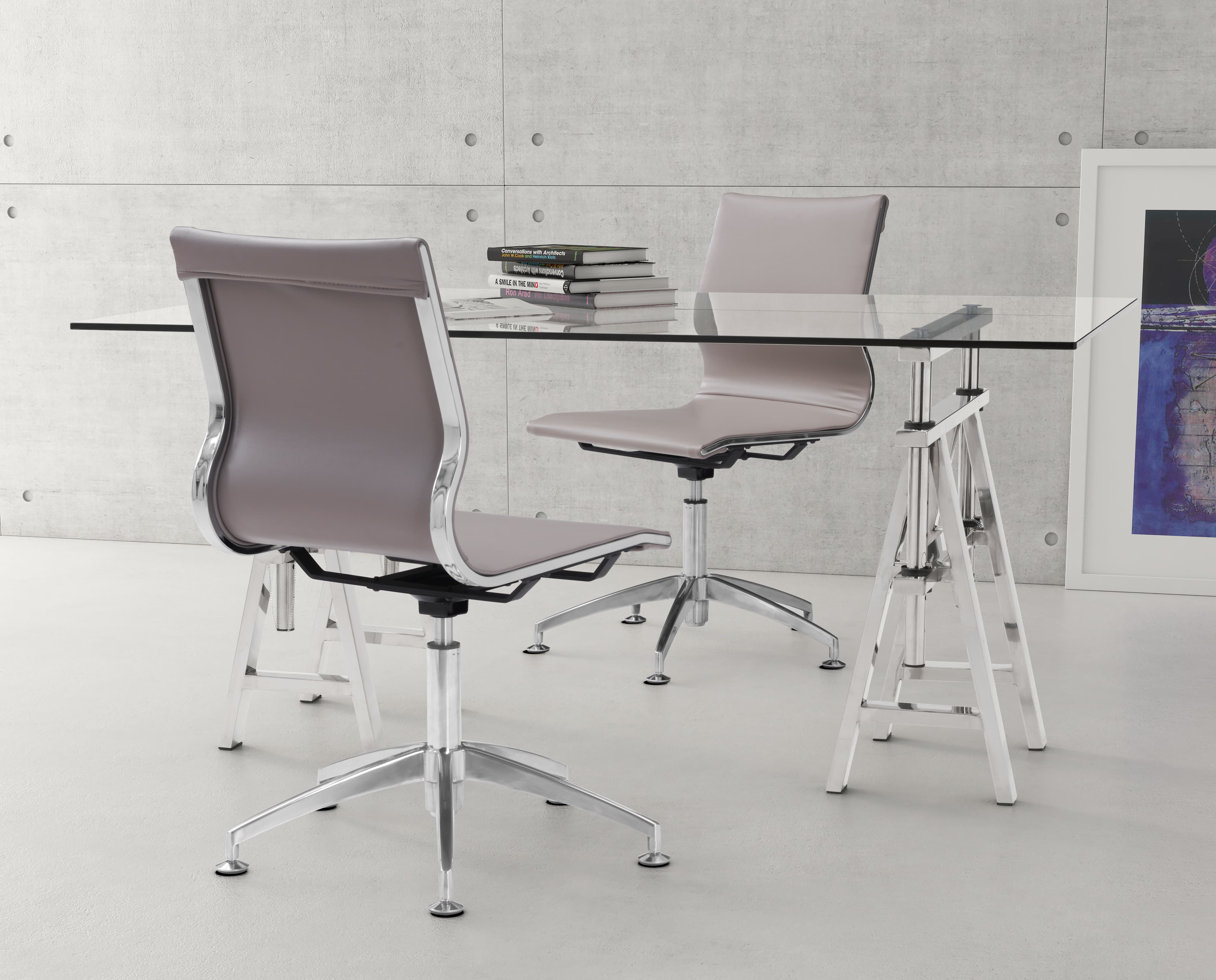 Glider Conference Chair Taupe product image