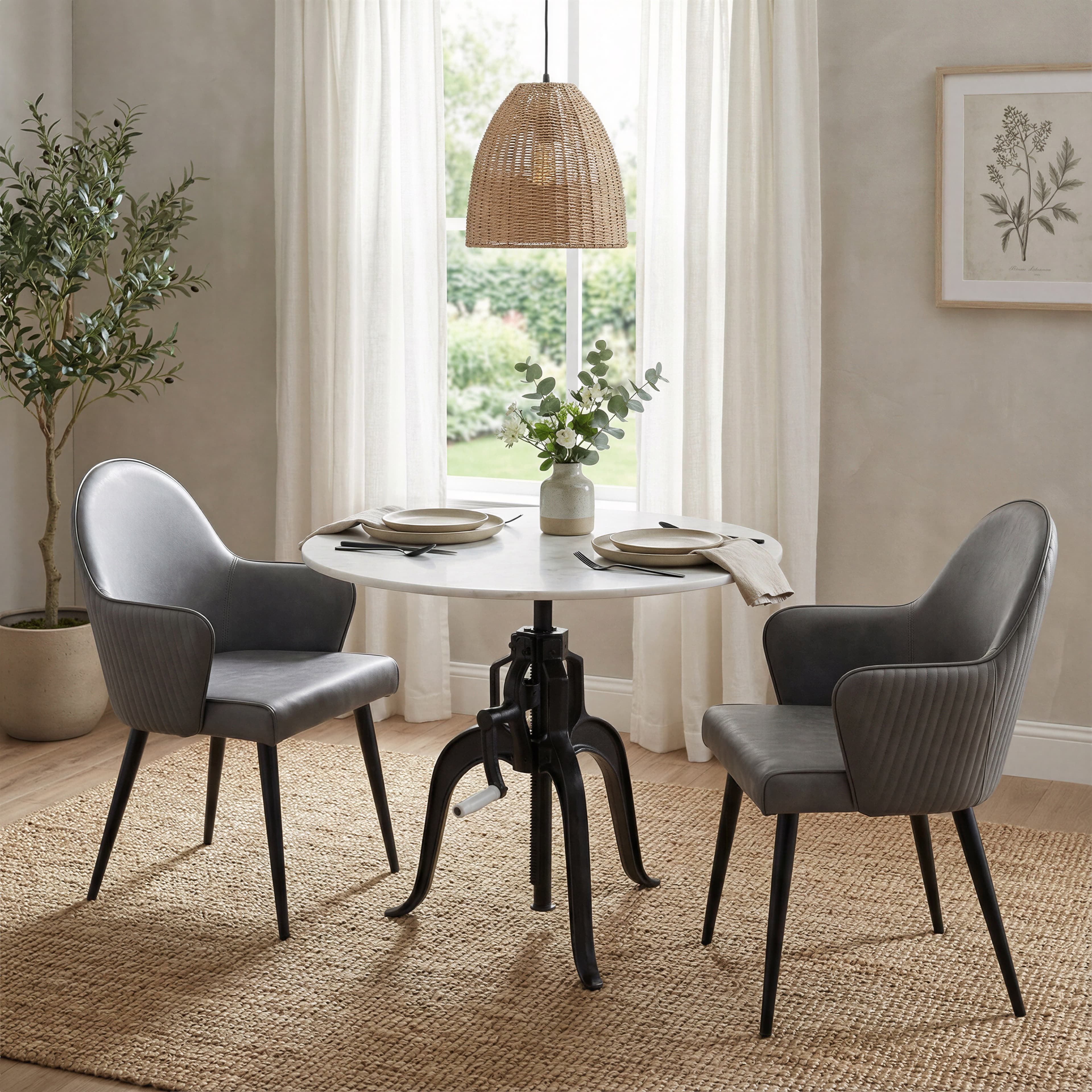 Silloth Dining Chair Gray product image