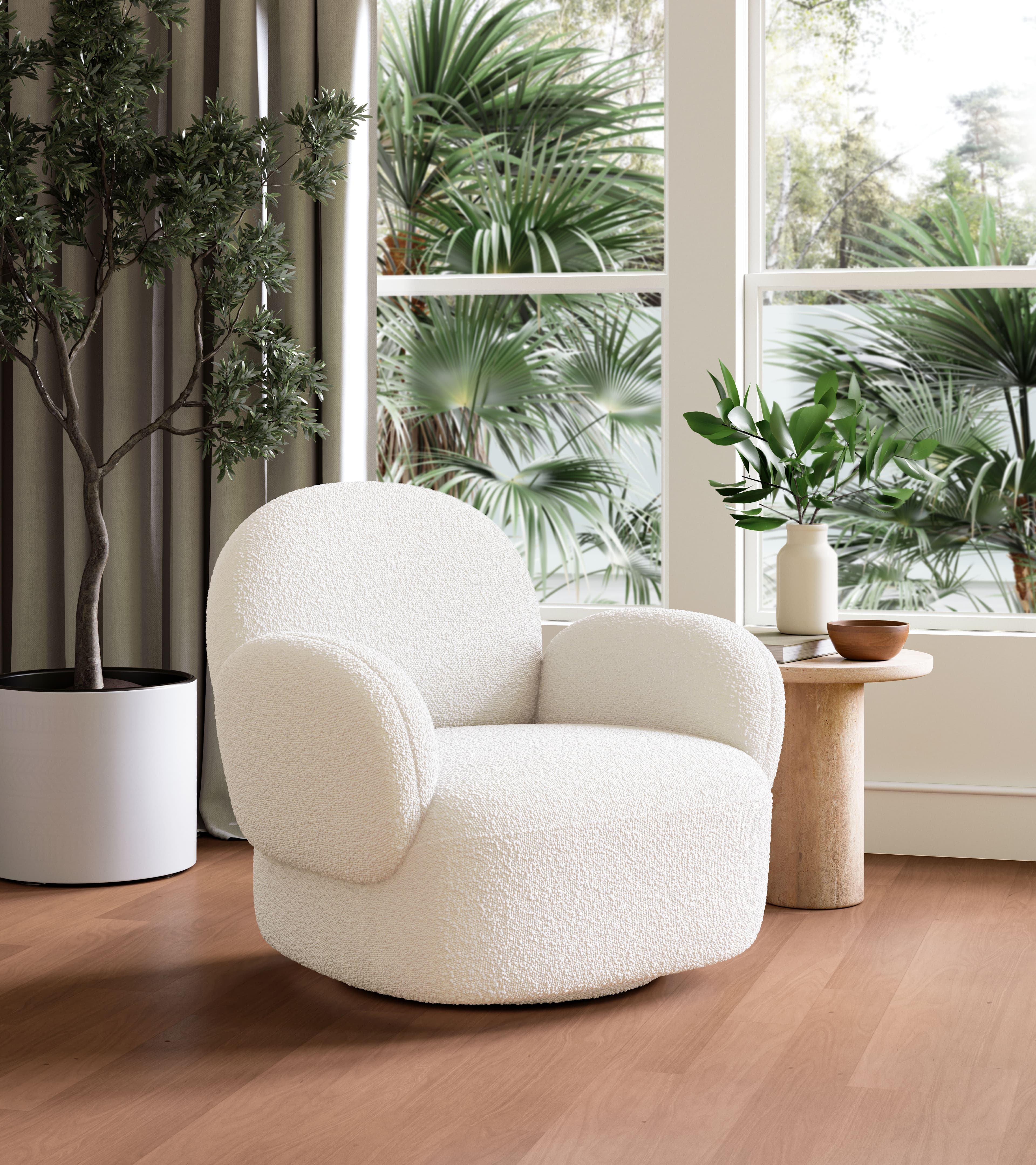 Pilka Swivel Chair White product image