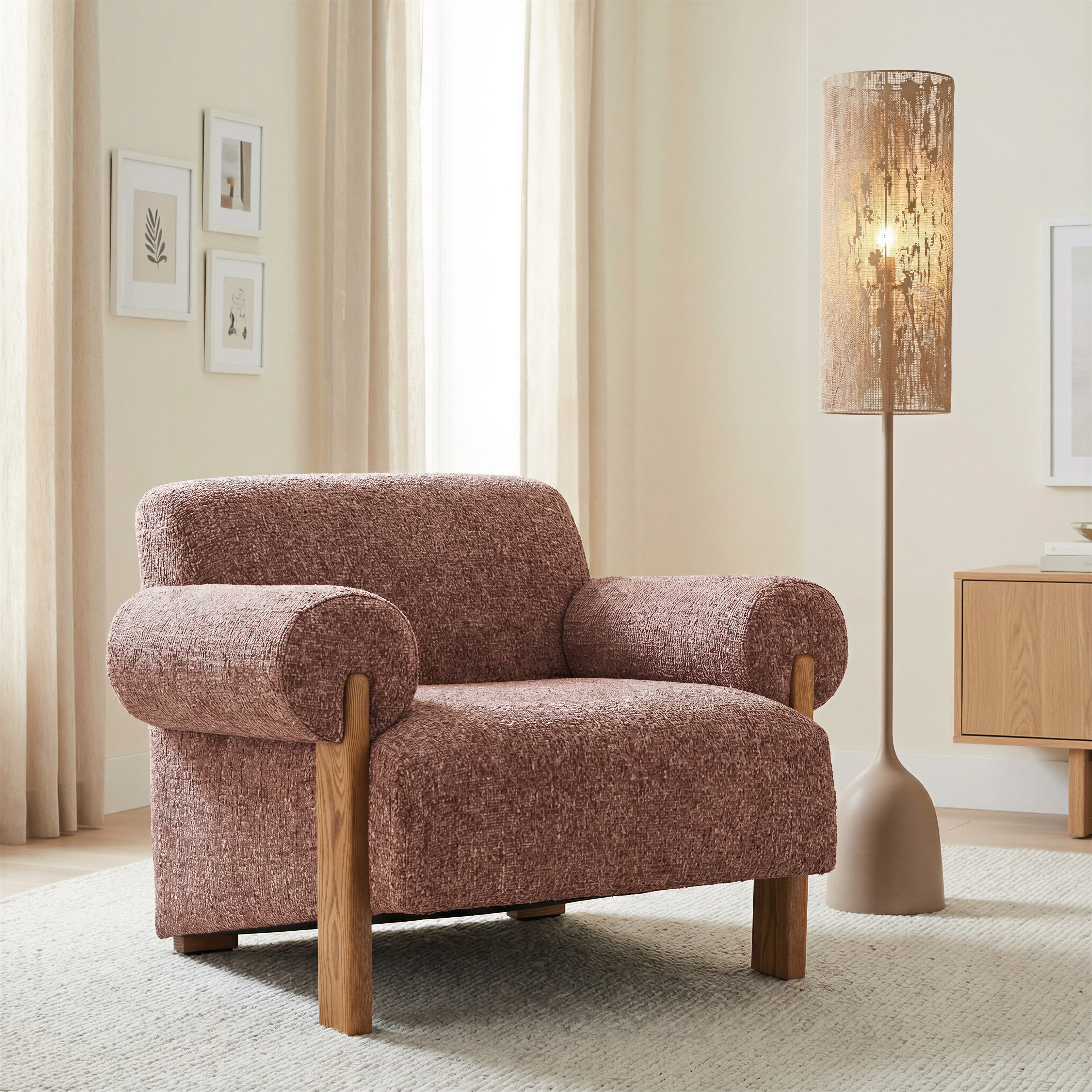 Verity Accent Chair Copper product image