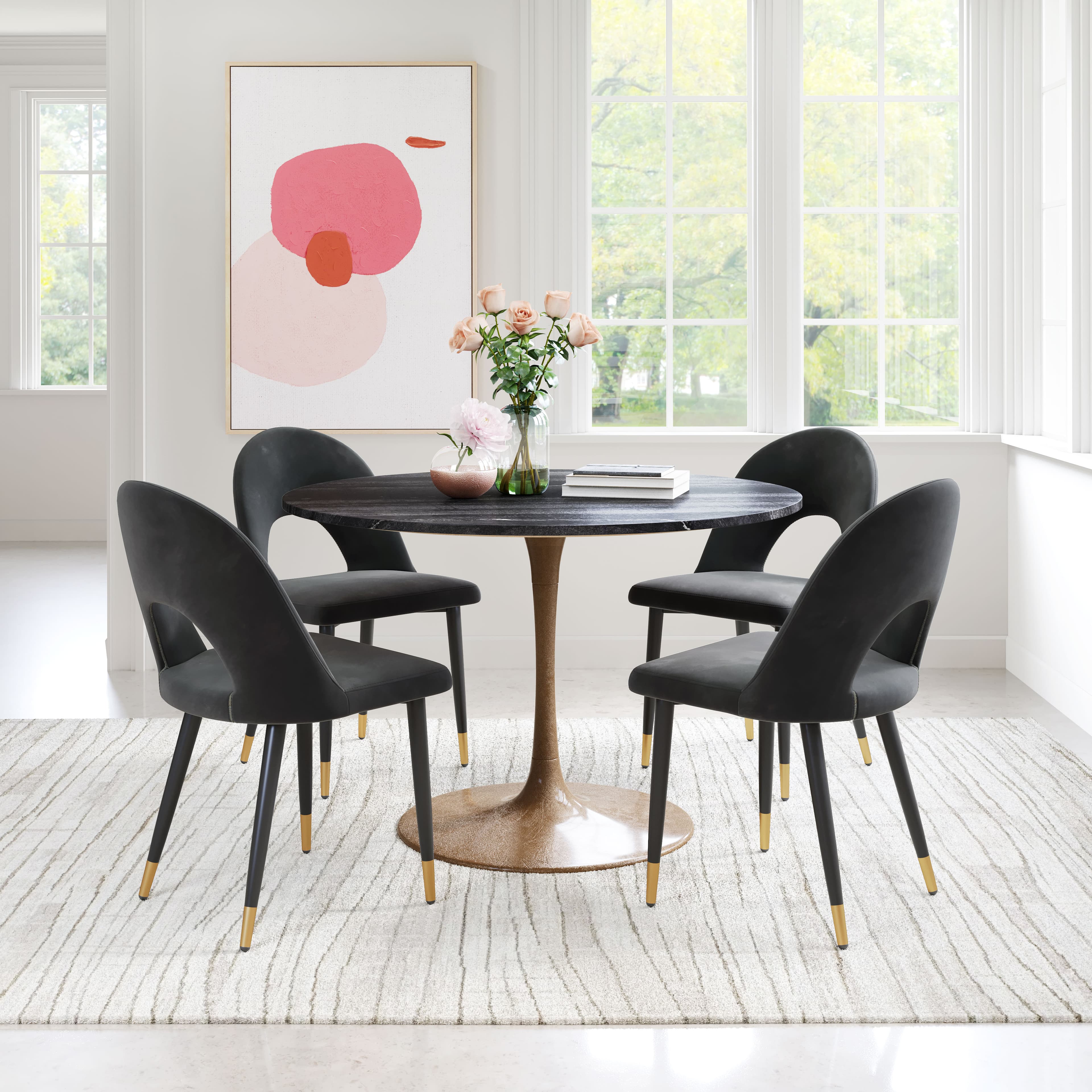 Menlo Dining Chair (Set of 2) Black product image