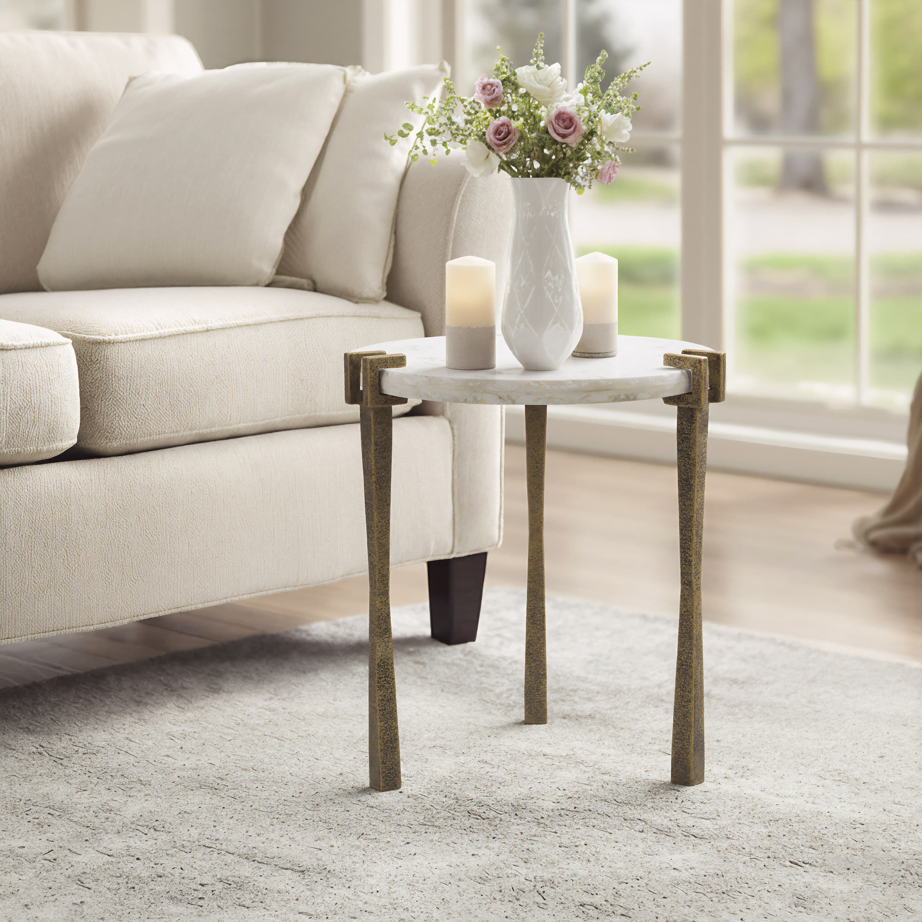 Rench Side Table White product image