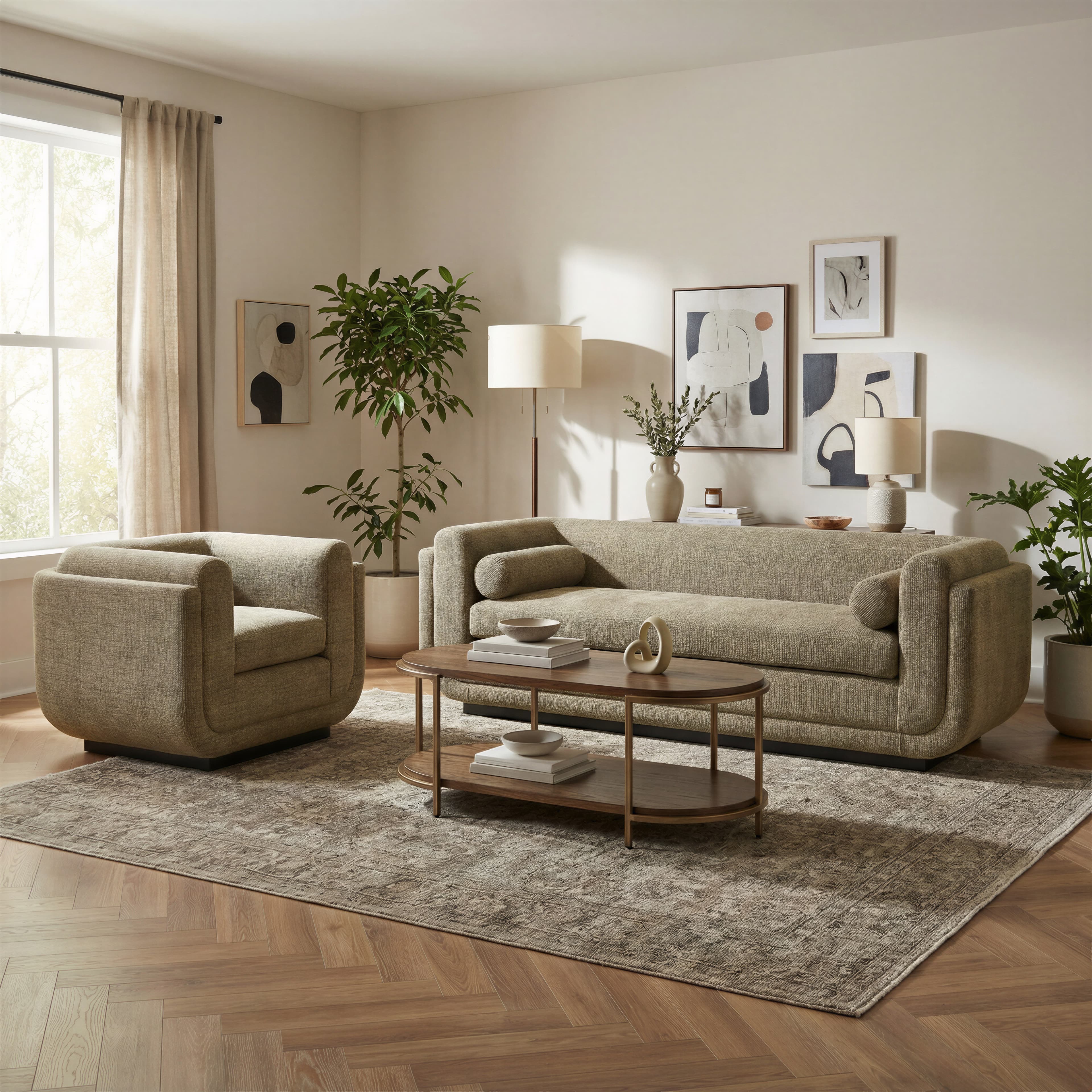 Niju Coffee Table Brown product image