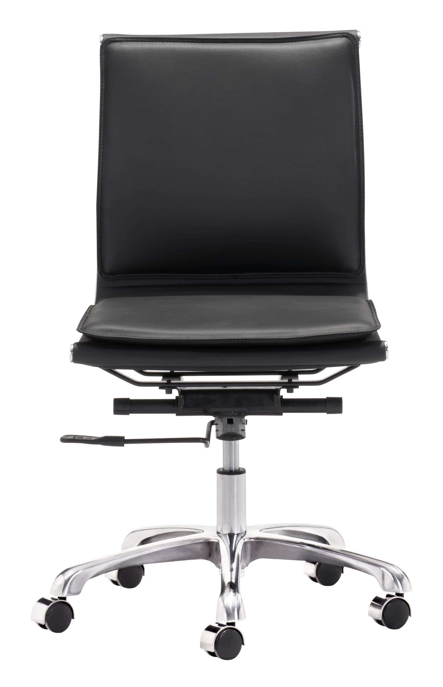 Lider Plus Armless Office Chair Black product image