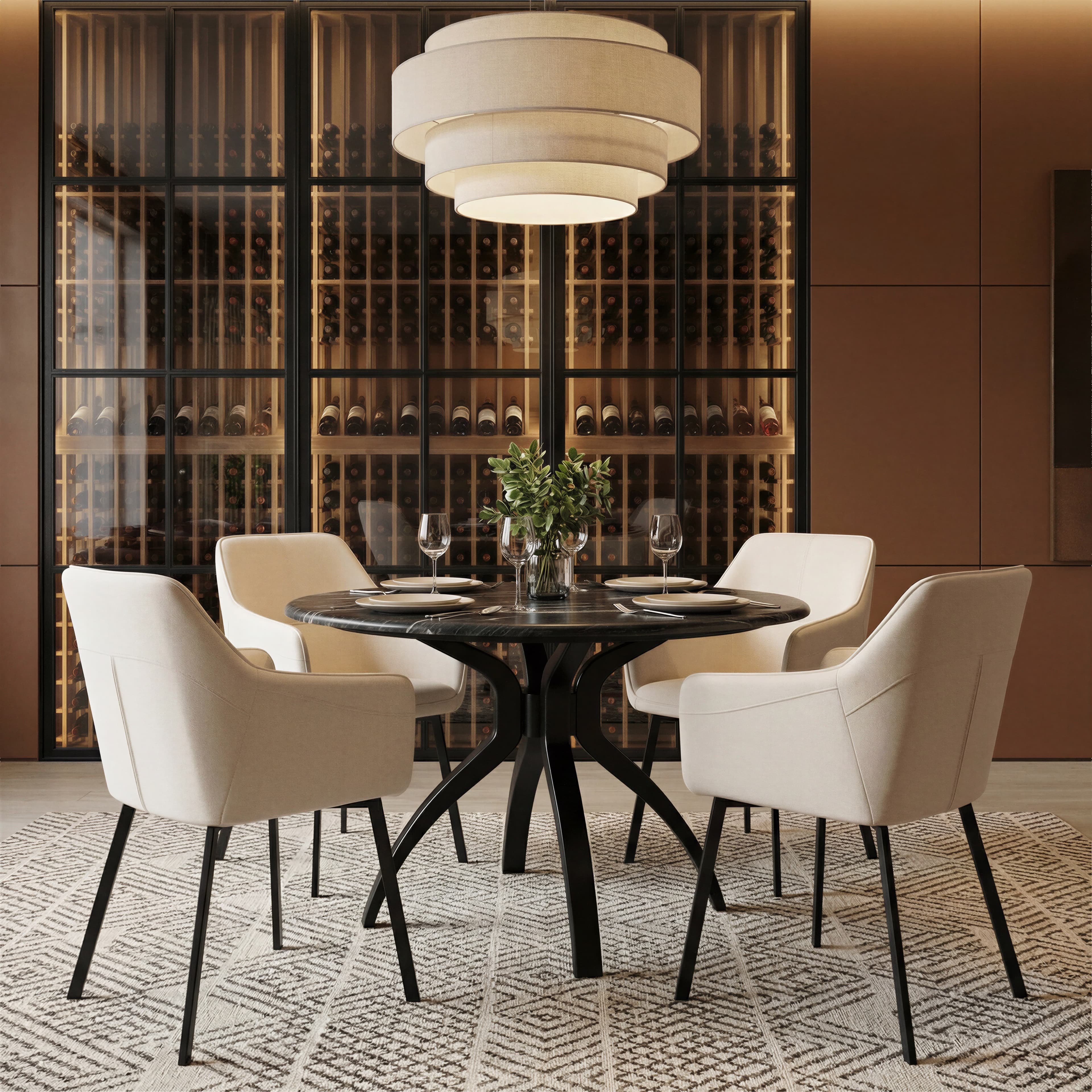 Sumay Dining Table Black product image
