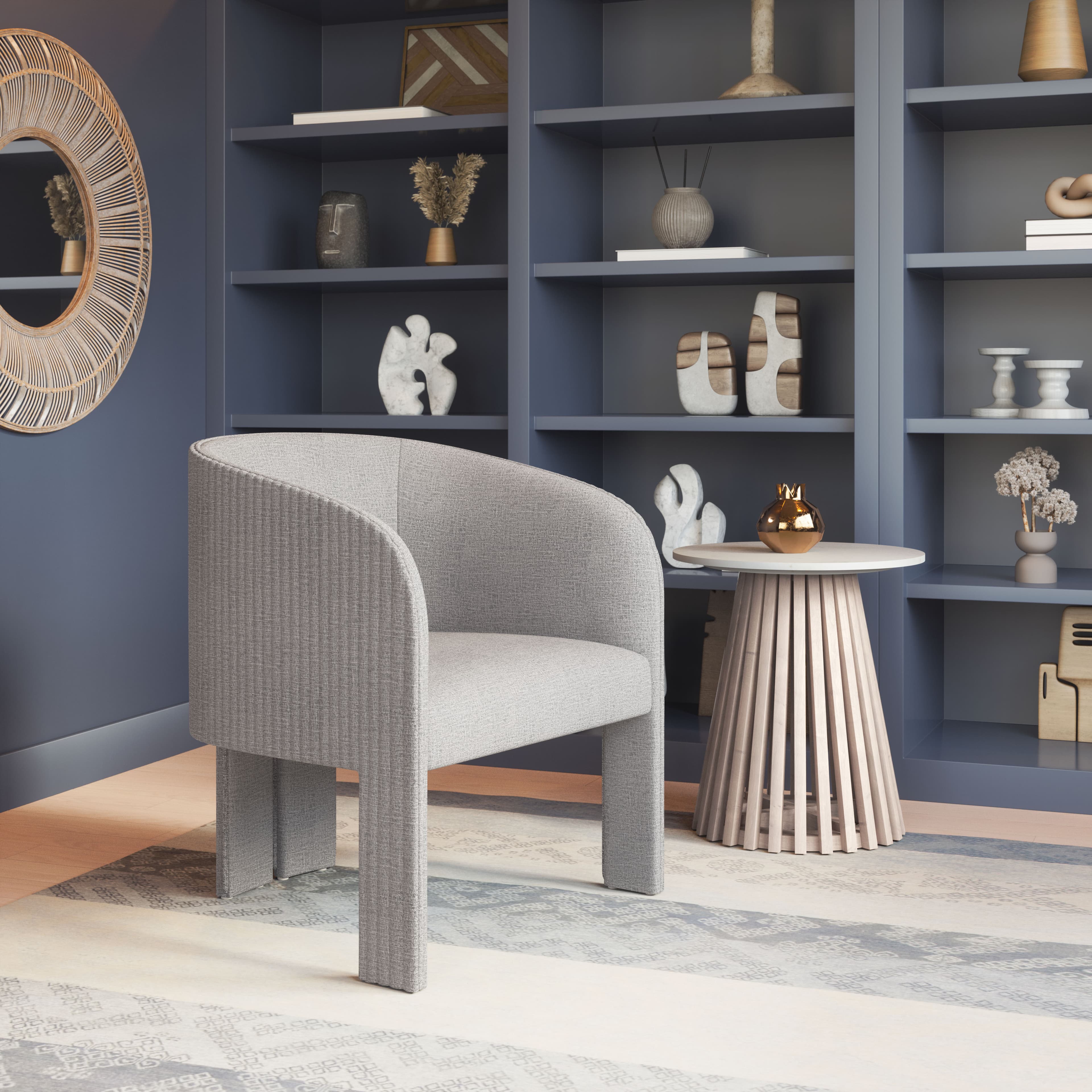 Hull Accent Chair Slate Gray product image