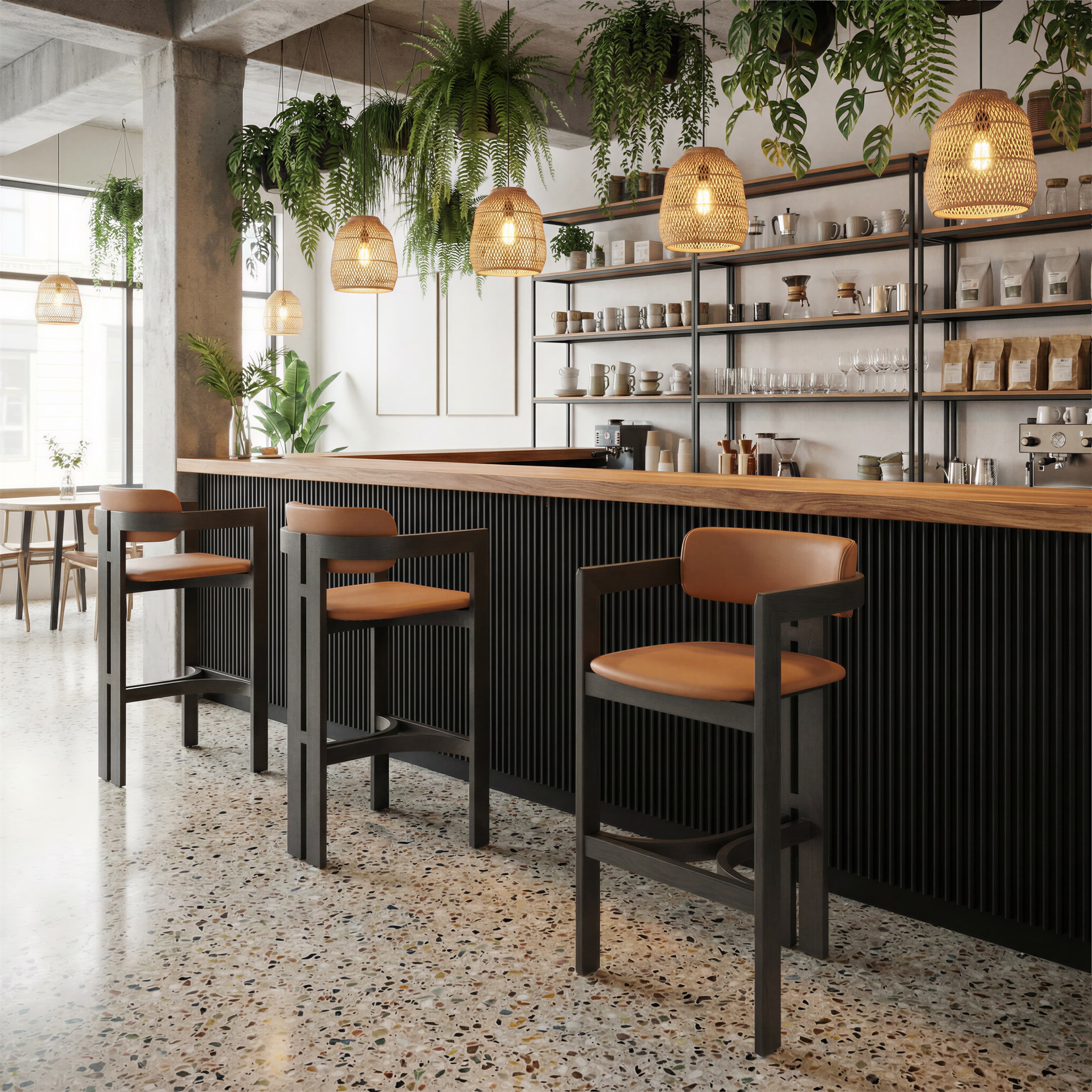 Shaili Barstool Brown product image