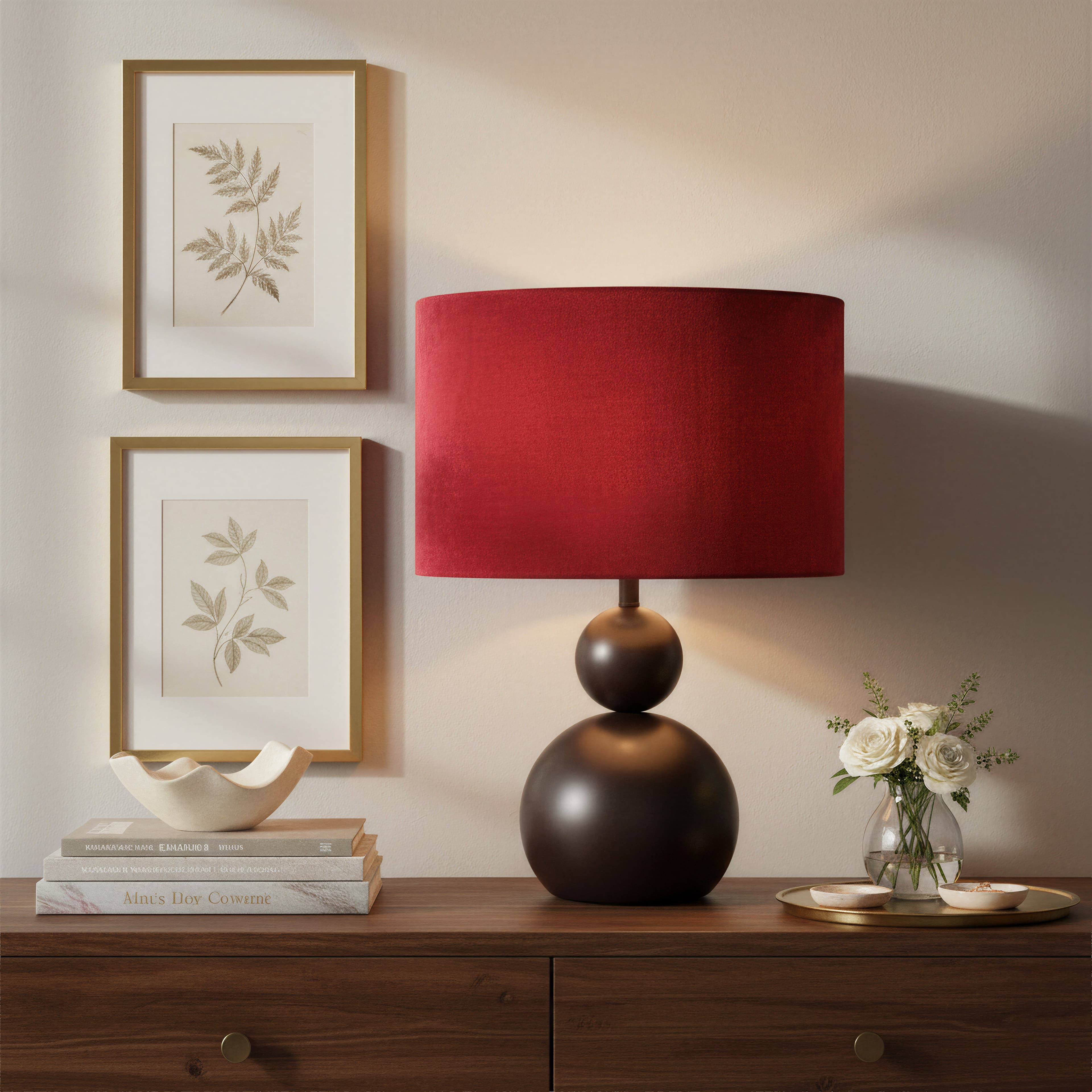 Shobu Table Lamp Red product image