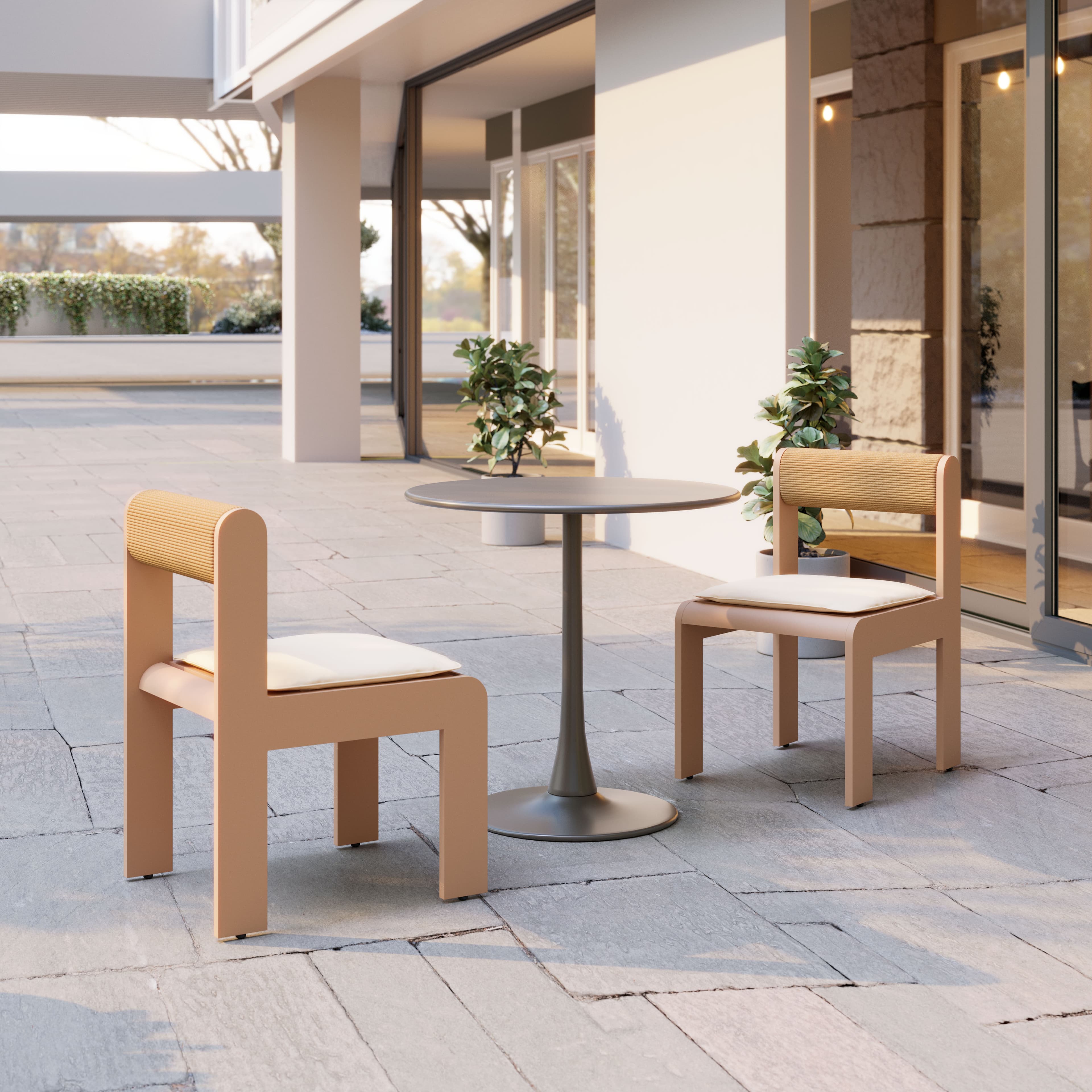 Island Dining Chair (Set of 2) White product image