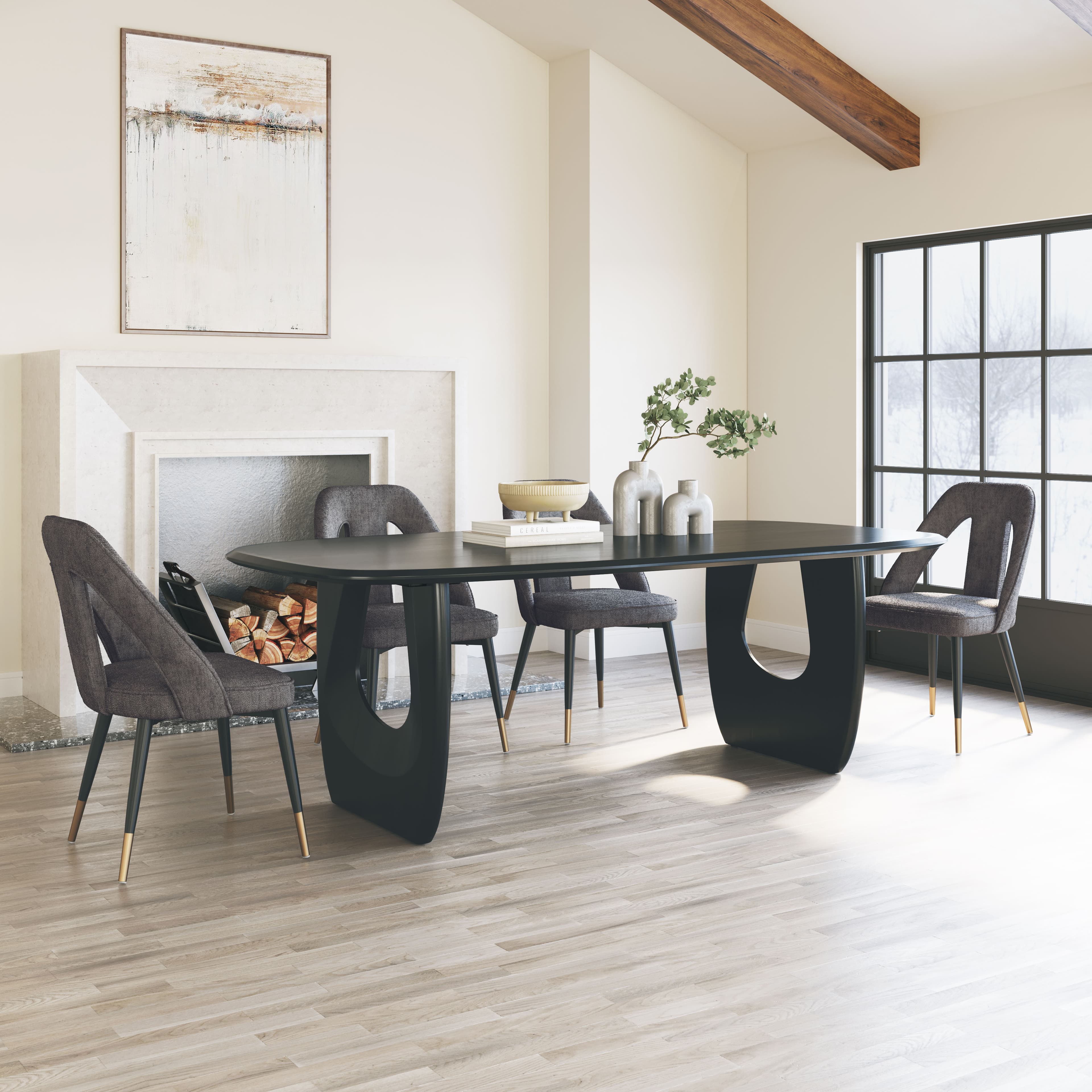 Artus Dining Chair Gray product image