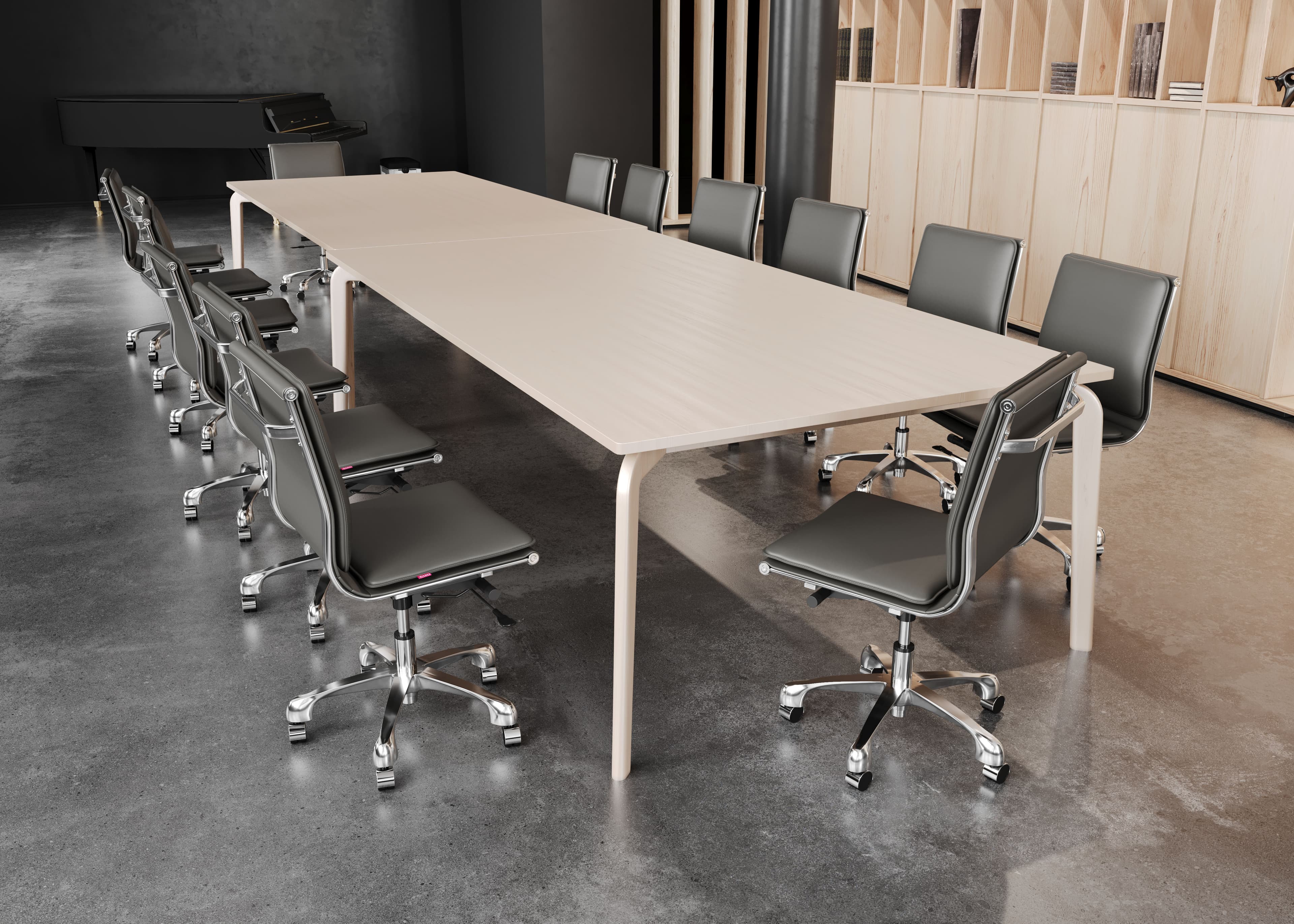 Lider Plus Armless Office Chair Gray product image