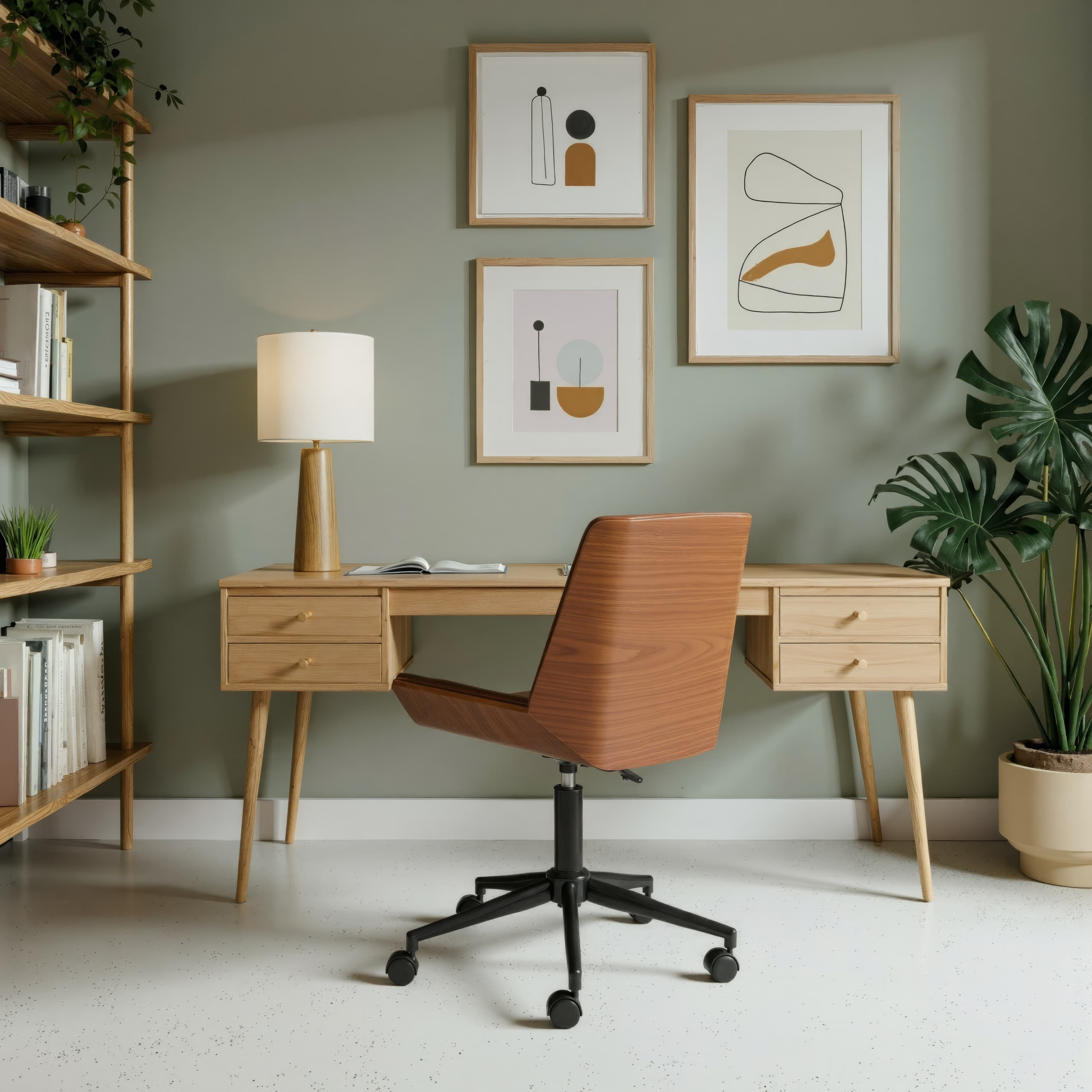 Maker Office Chair Brown product image