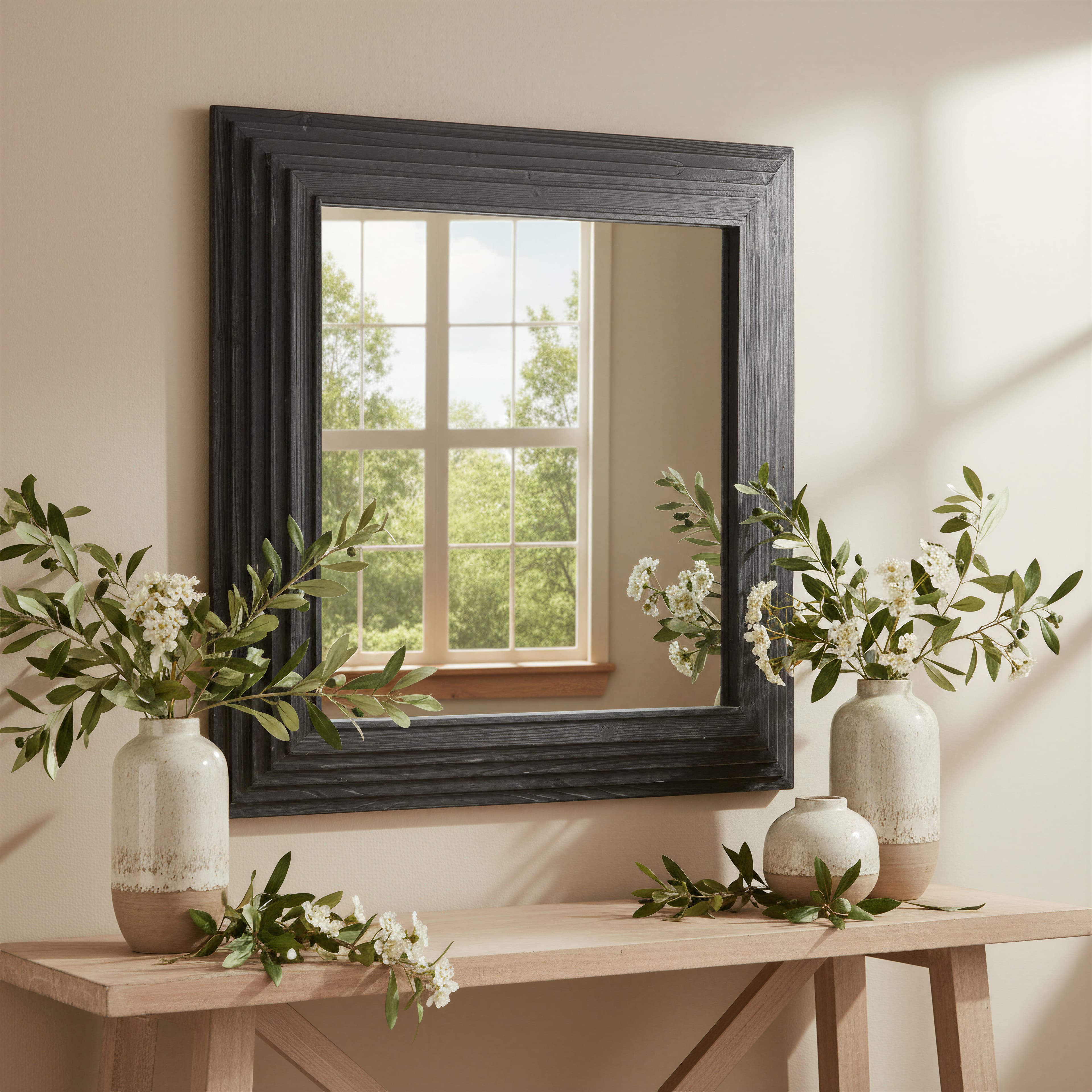 Kare Mirror Black product image