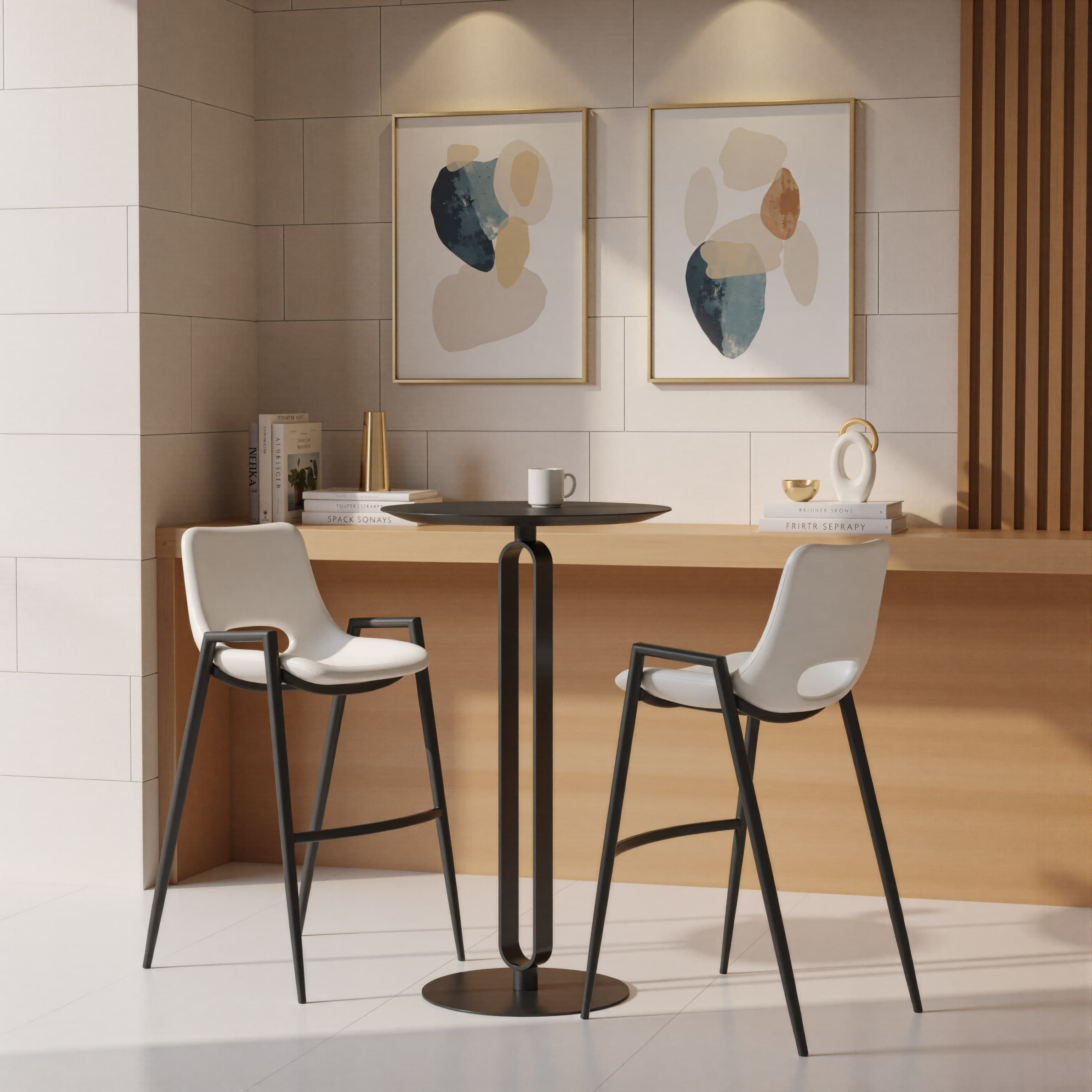 Desi Barstool (Set of 2) White product image