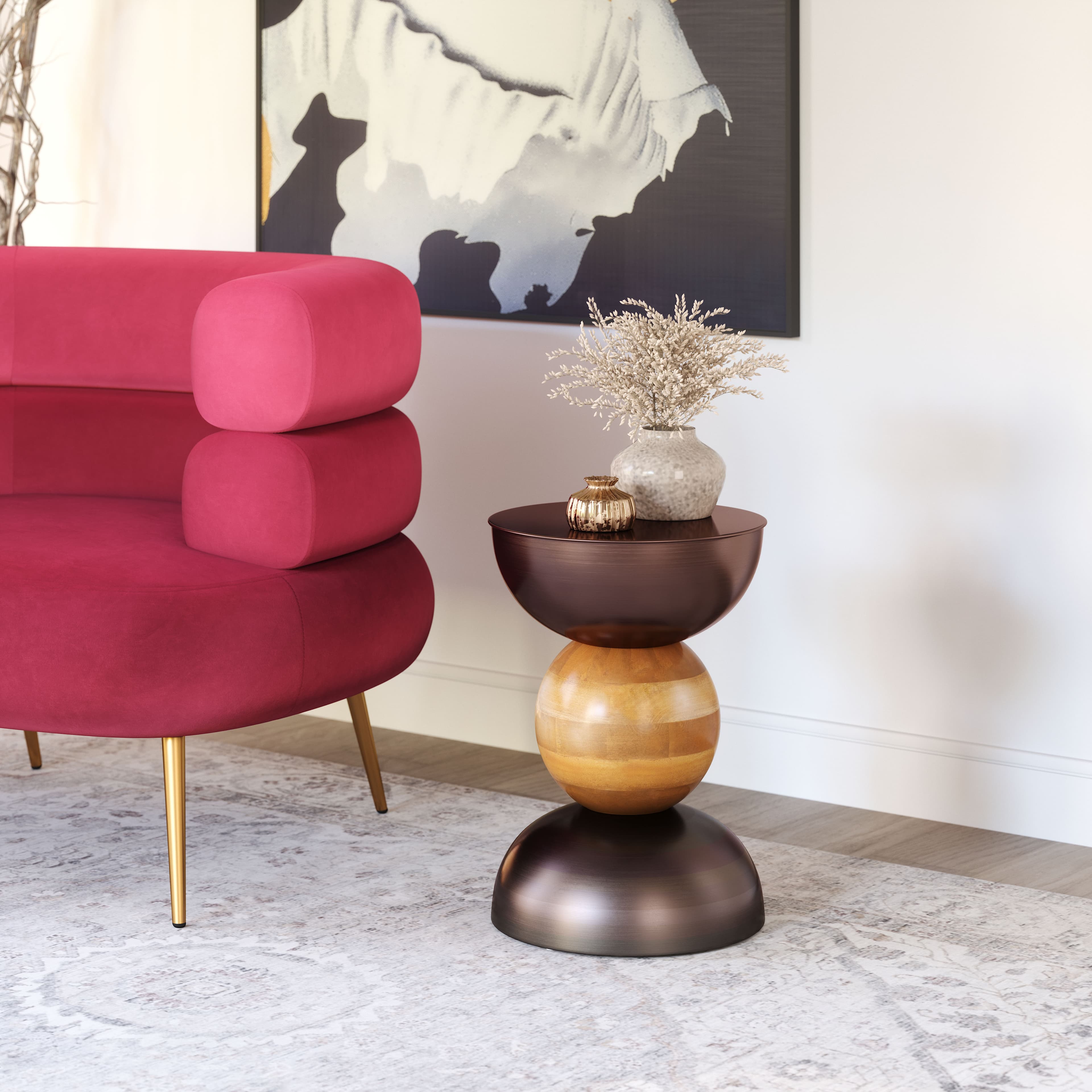 Tripoli Side Table Bronze product image