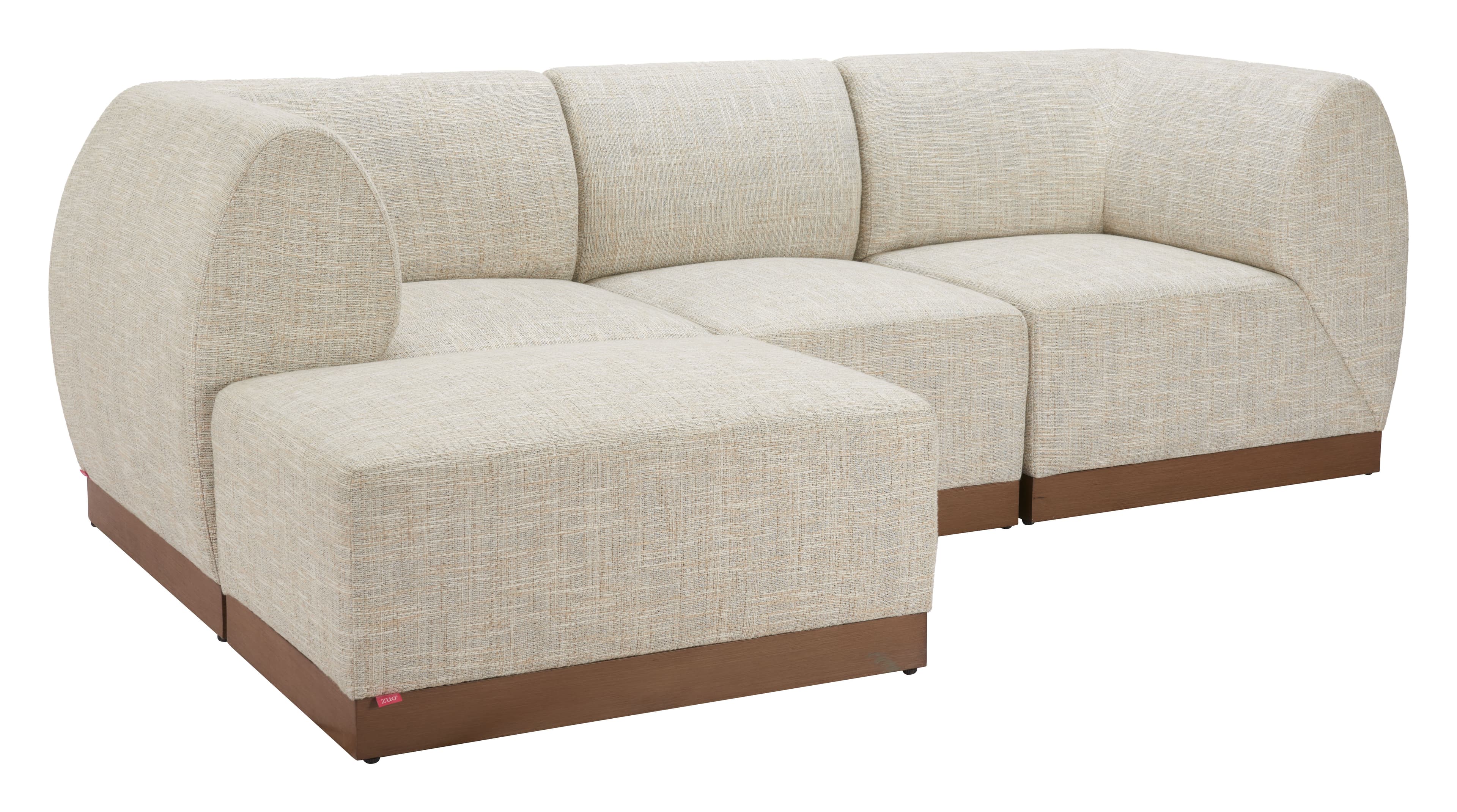Christy Corner Chair Beige product image