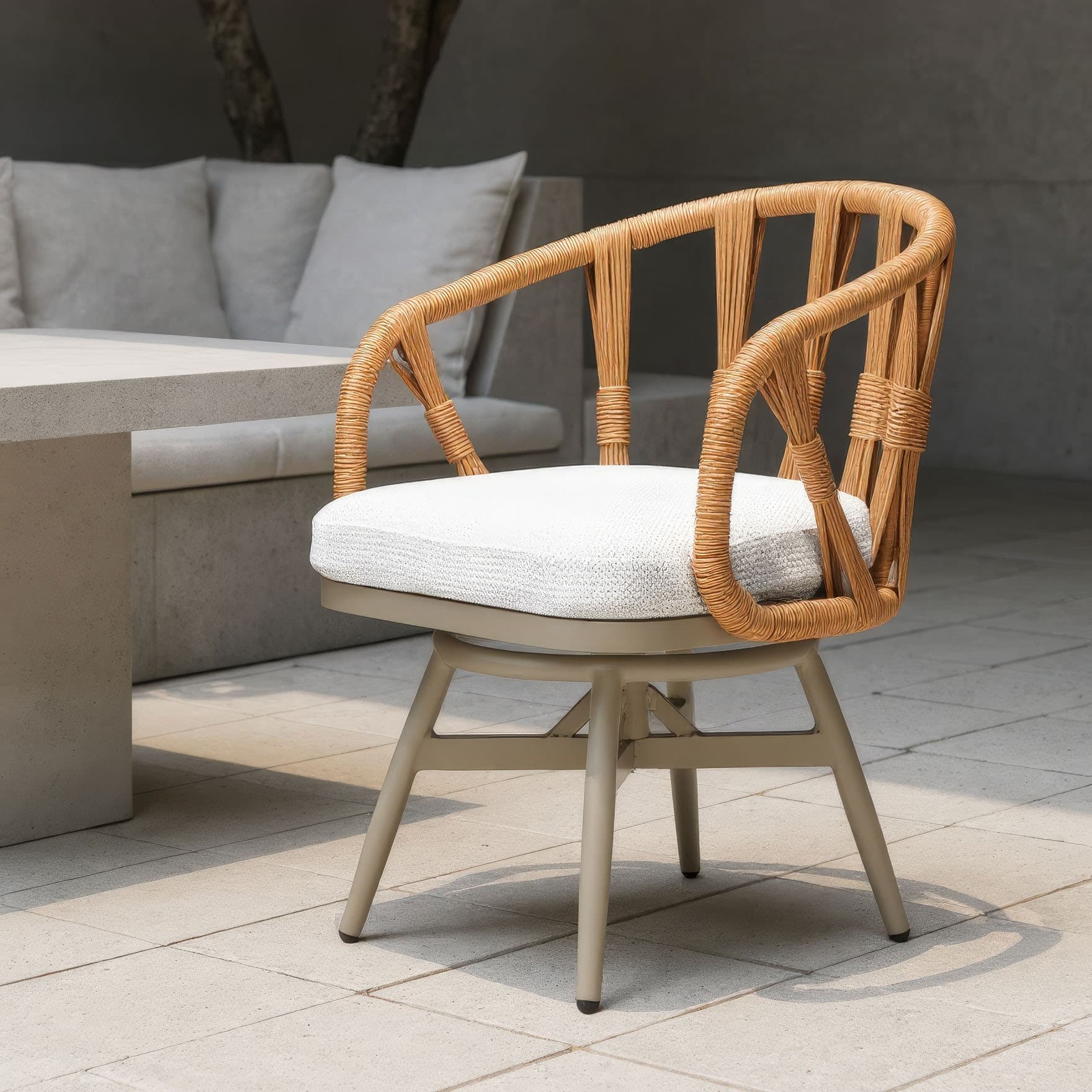 Safal Swivel Dining Chair Multicolor product image
