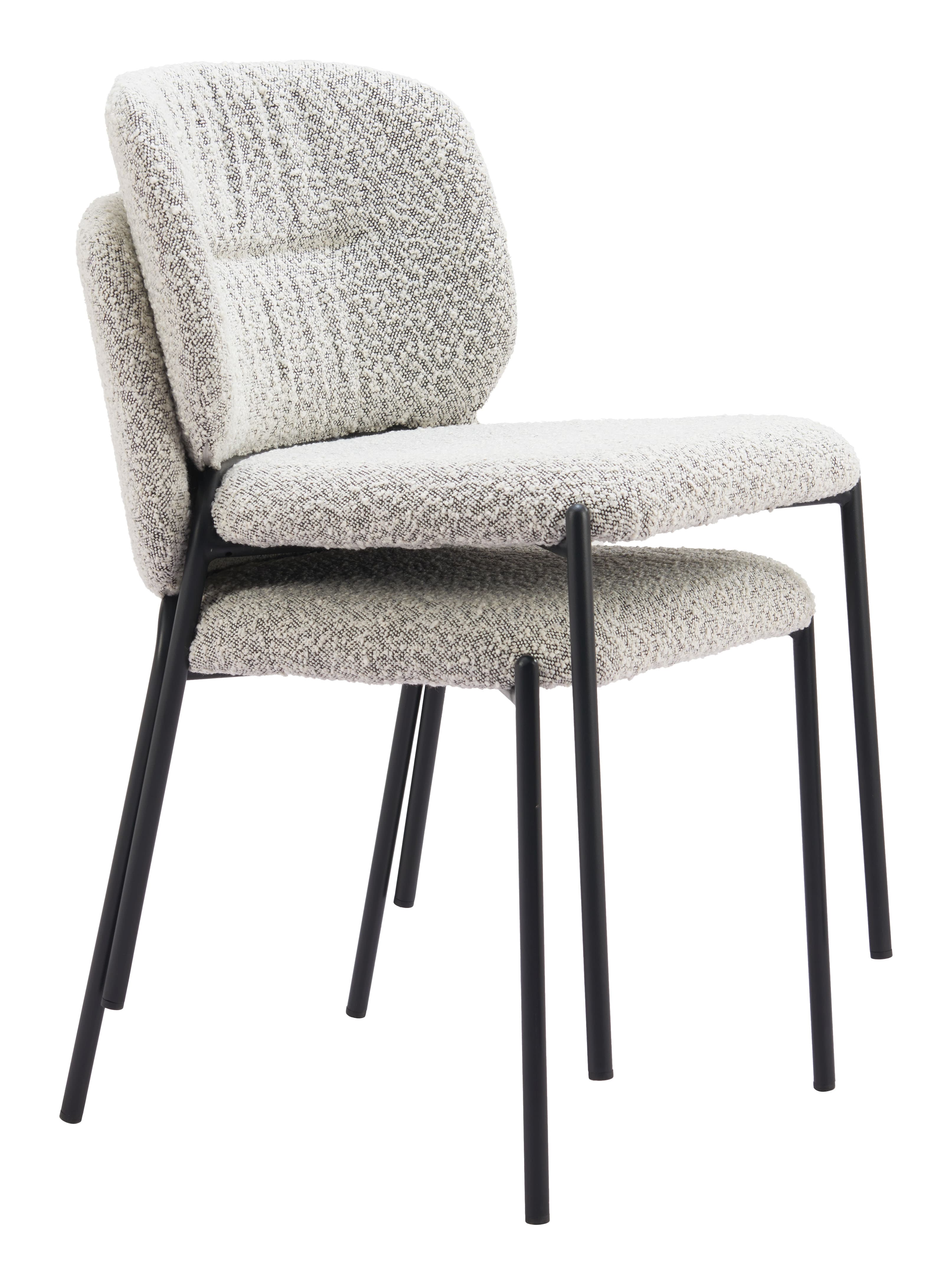 Plat Dining Chair (Set of 2) Gray product image