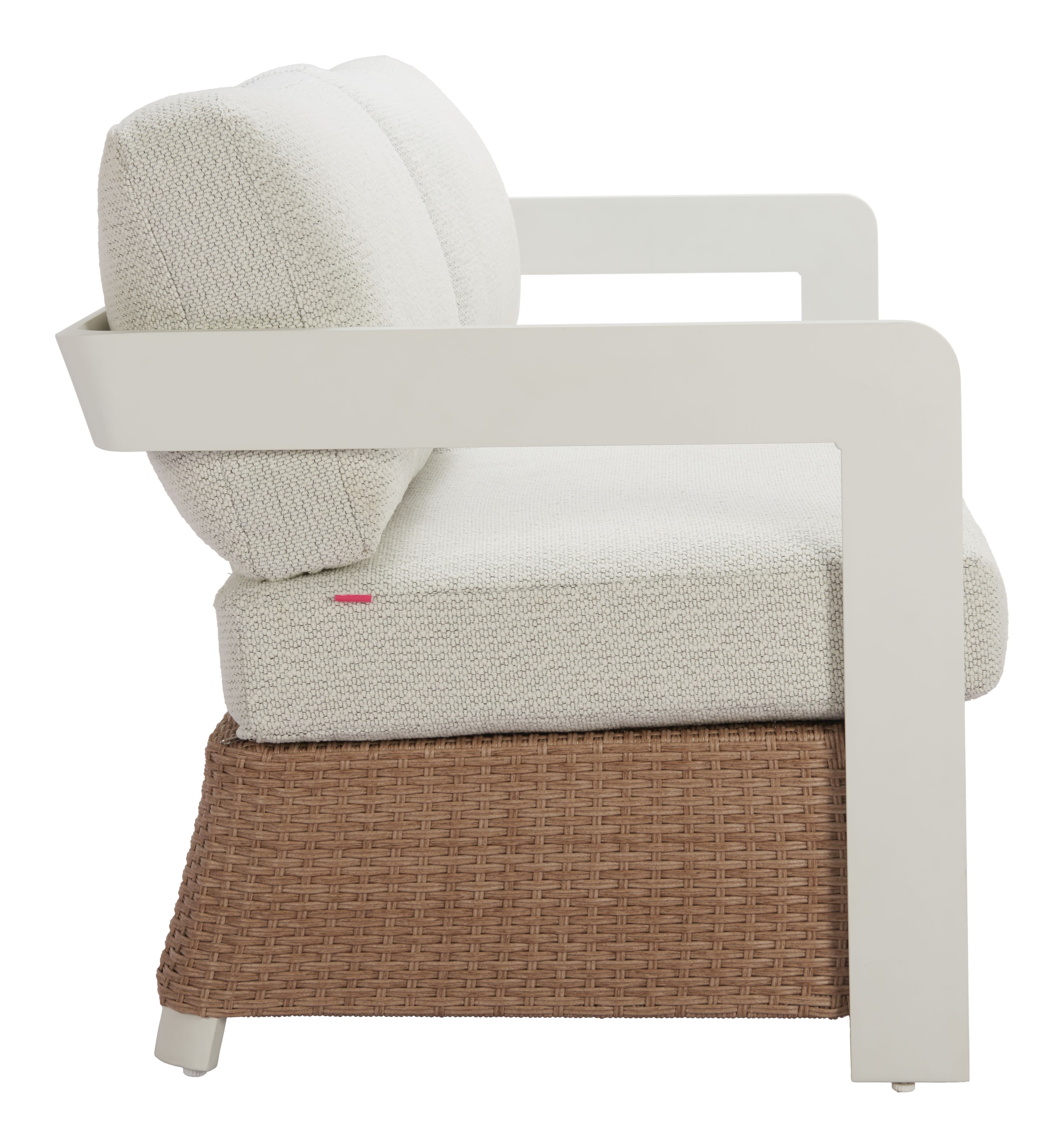 Gelo Sofa White & Brown product image