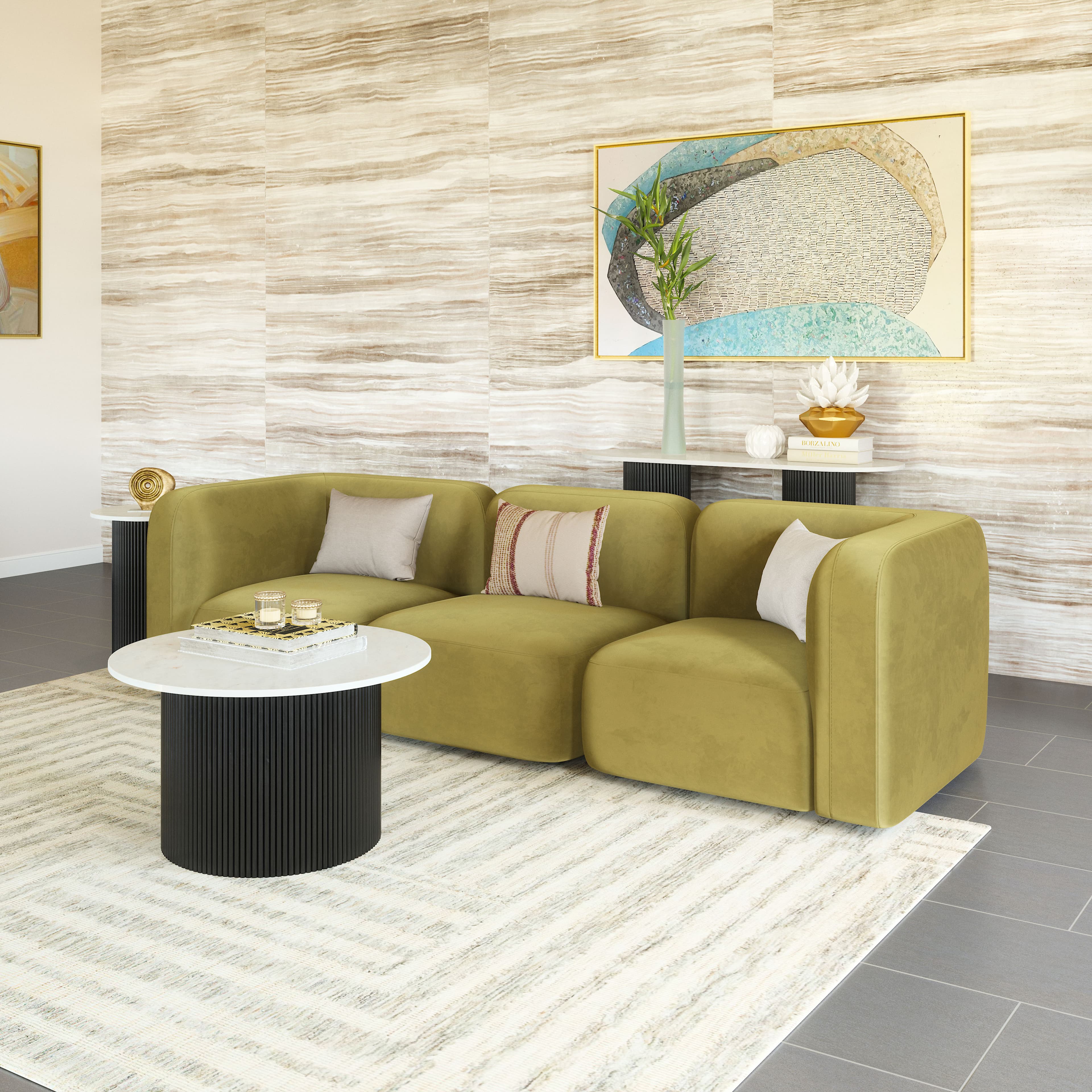 Biak Middle Chair Green product image