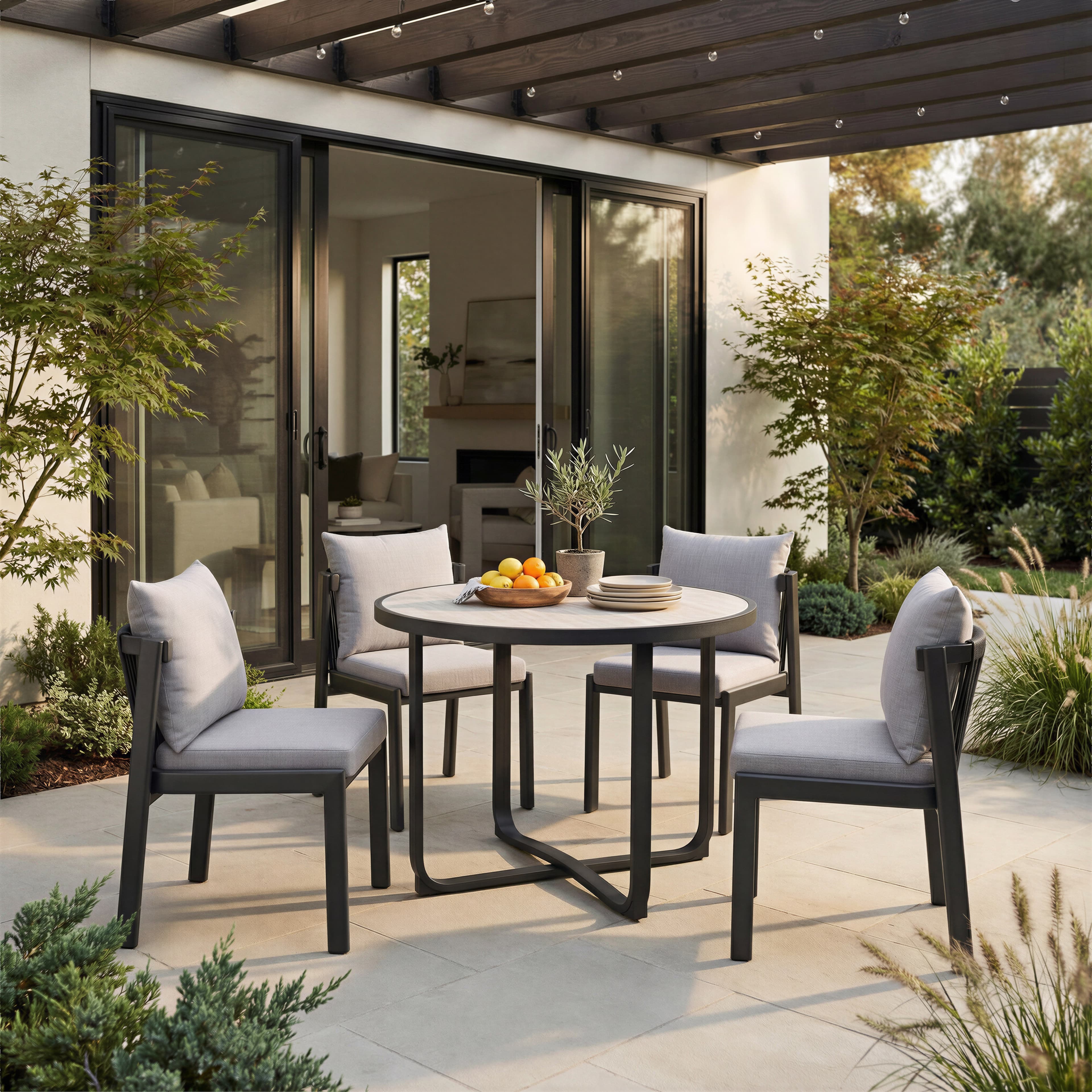 Horizon Dining Chair (Set of 2) Gray product image