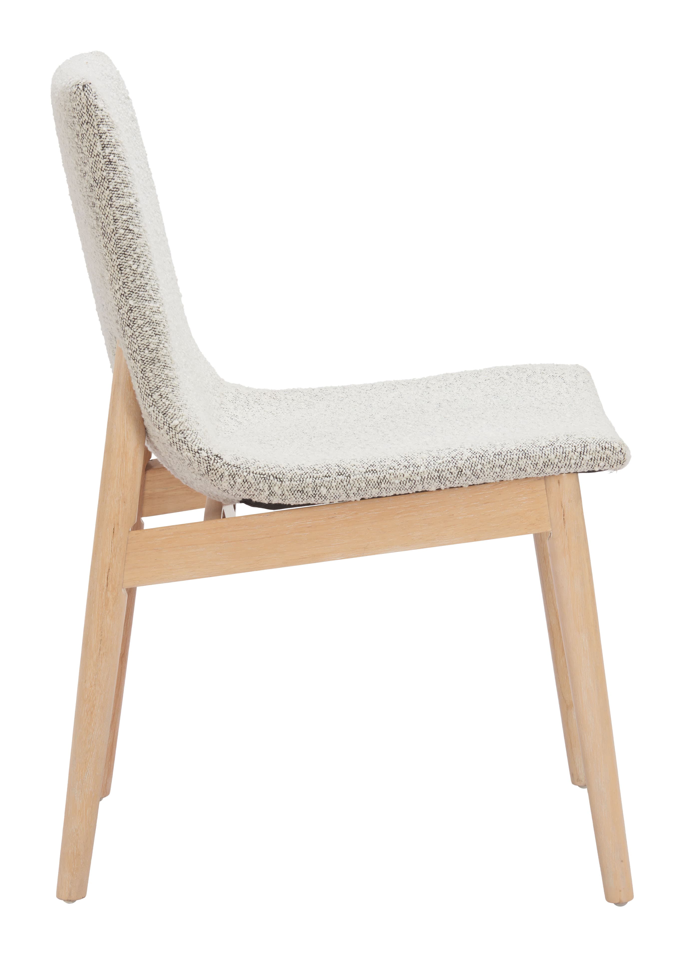 Raha Dining Chair (Set of 2) Gray & Whitewashed product image