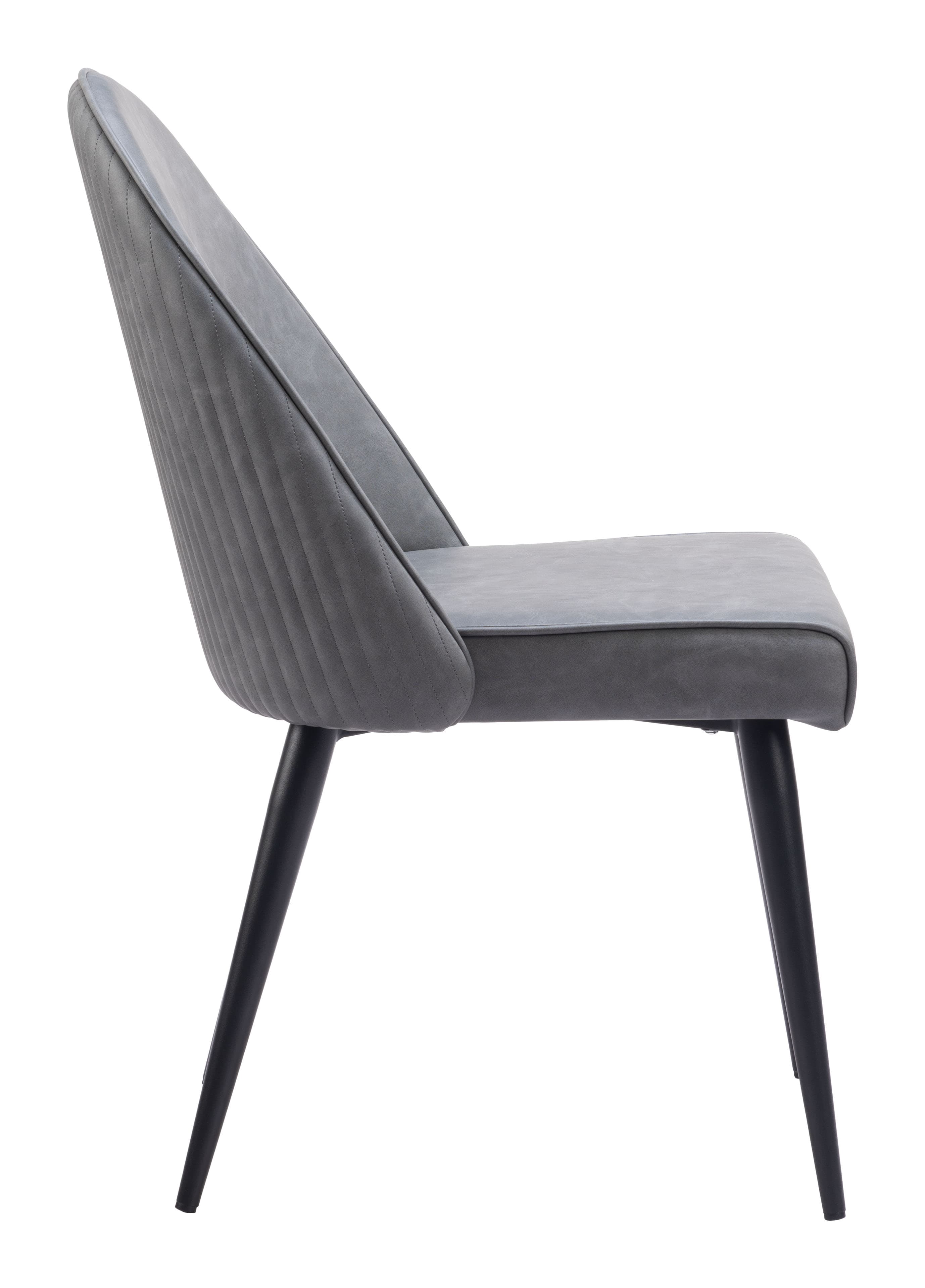 Silloth Armless Dining Chair (Set of 2) Gray product image