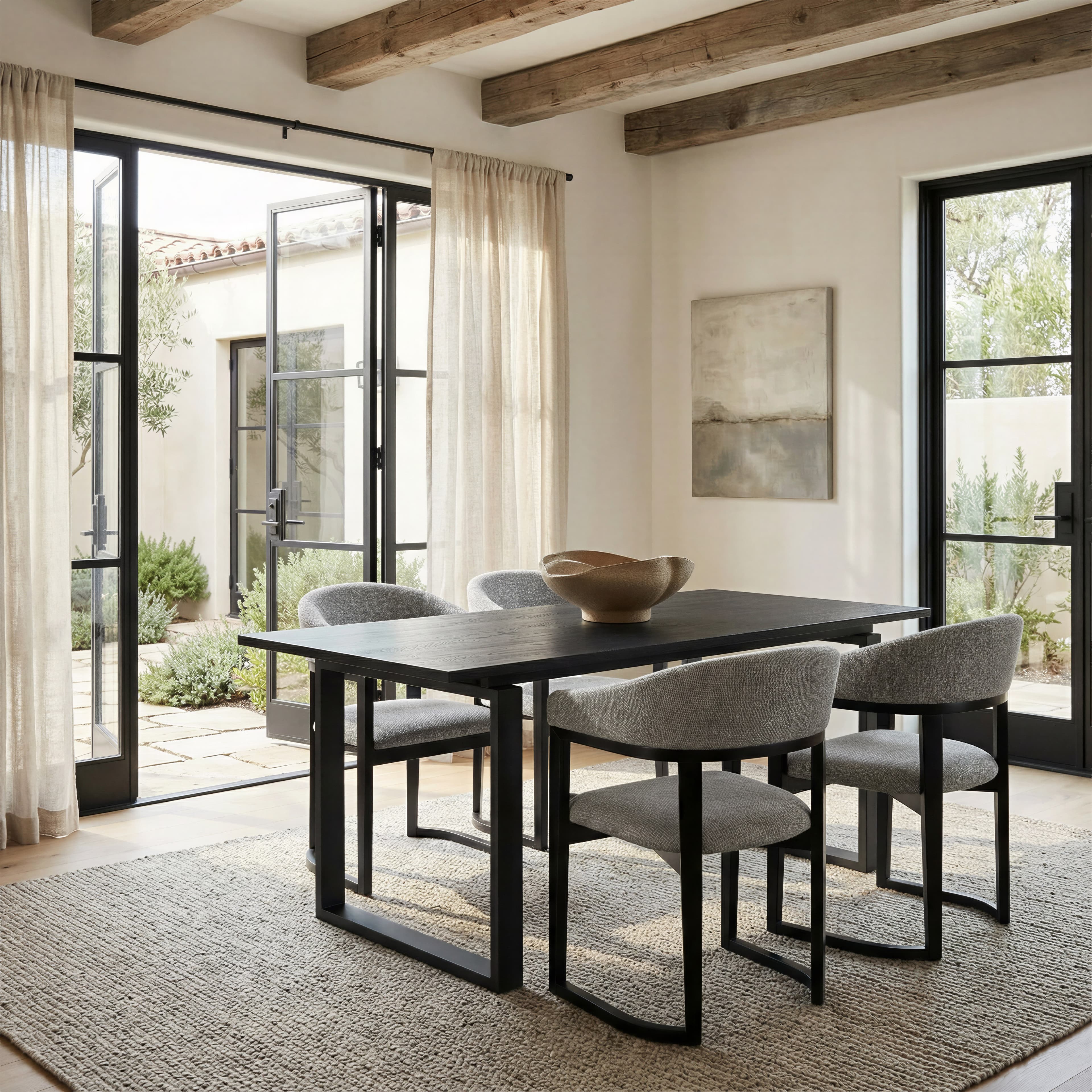 Anasa Dining Chair Gray product image
