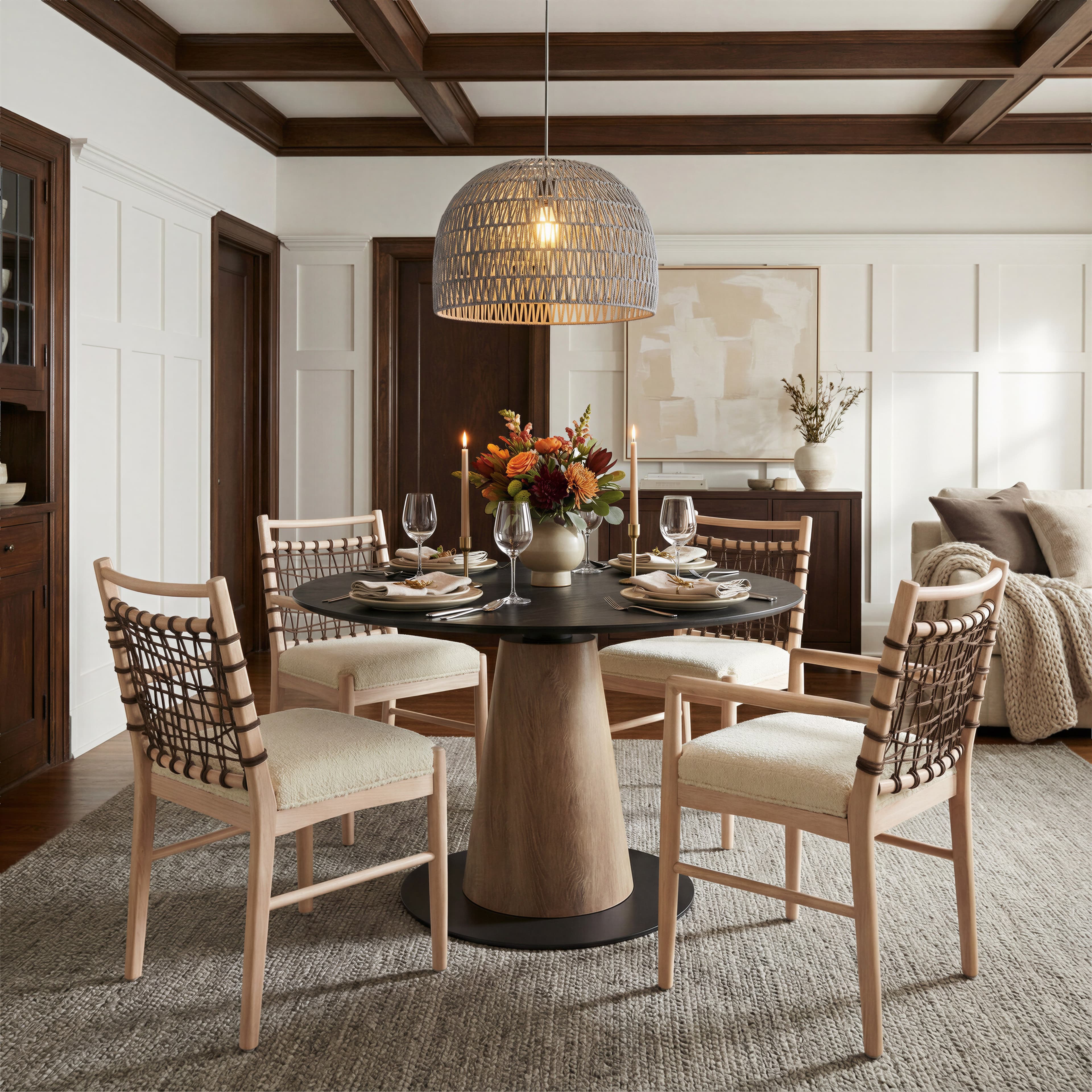 Wezly Dining Chair (Set of 2) Ivory product image